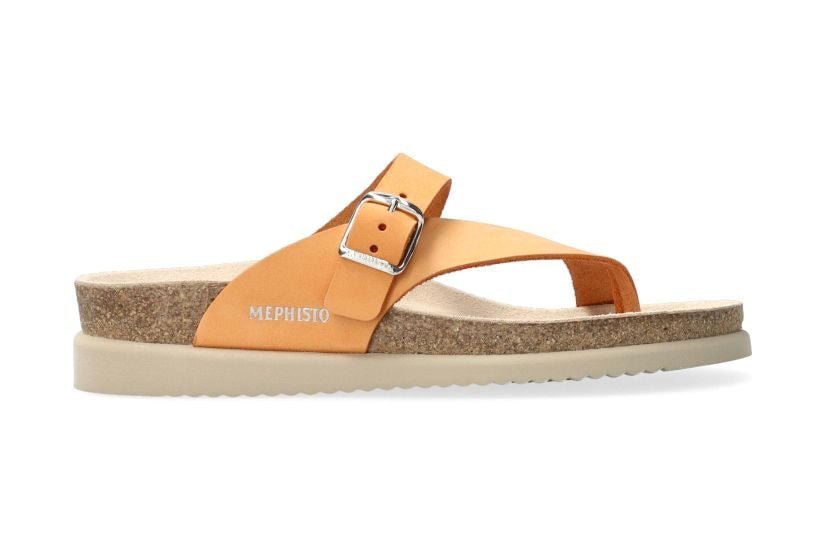 'Helen' women's thong slide sandal - orange - Chaplinshoes'Helen' women's thong slide sandal - orangeMephisto