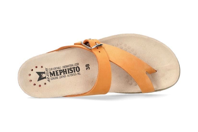 'Helen' women's thong slide sandal - orange - Chaplinshoes'Helen' women's thong slide sandal - orangeMephisto