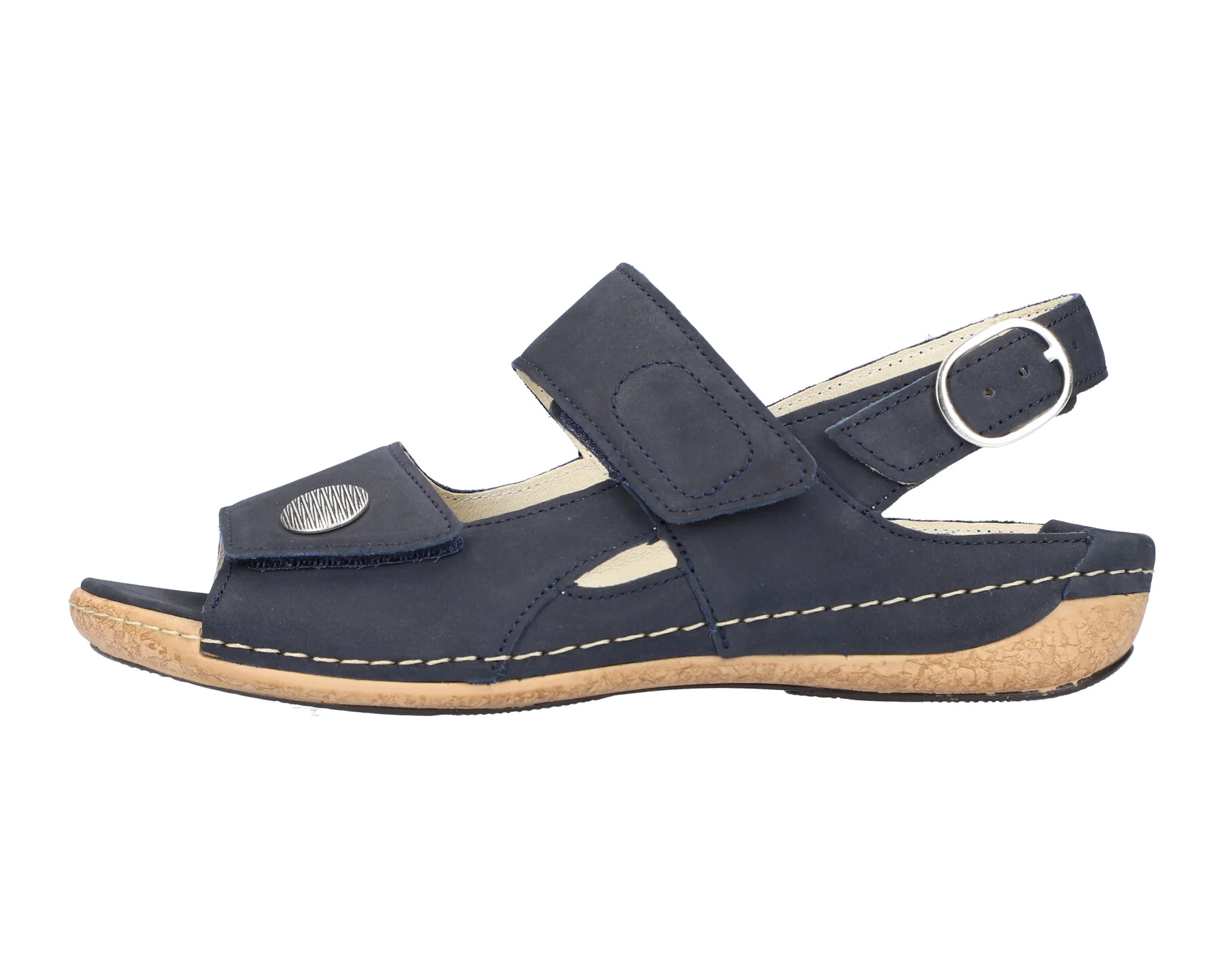 Sandalo "Heliett" da donna con vestibilità ampia (H) - blu