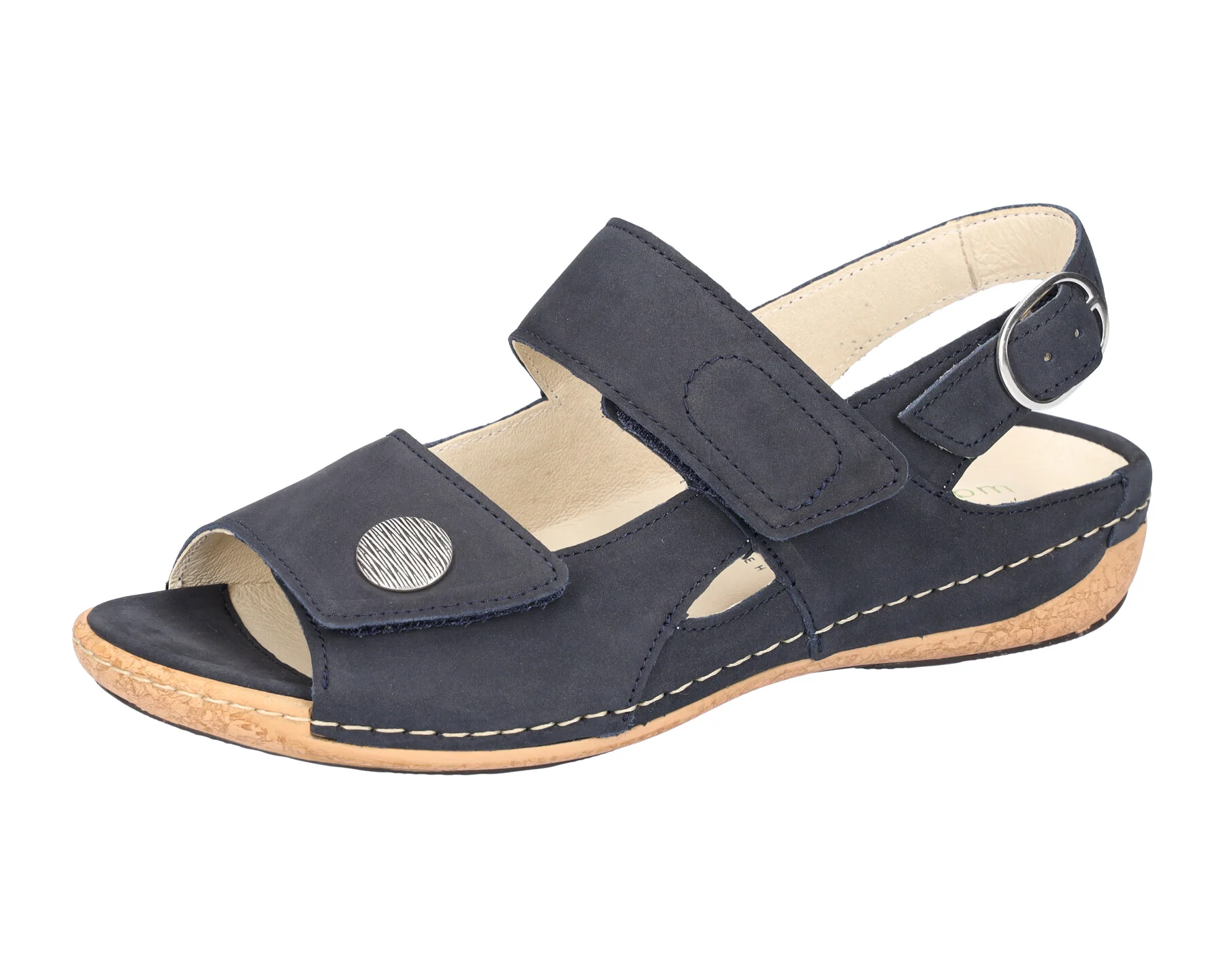 Sandalo "Heliett" da donna con vestibilità ampia (H) - blu