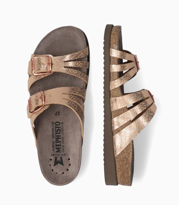 'HELISA' damsandaler - brons - Chaplinshoes'HELISA' sandal för dam - bronsMephisto