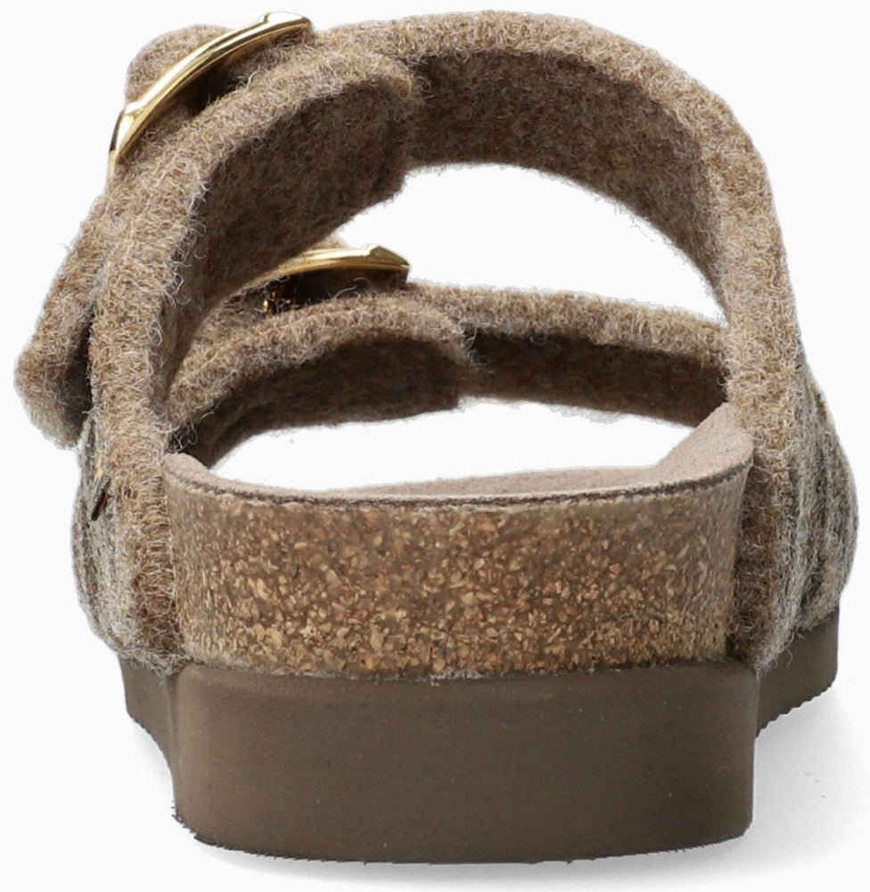 'HESTER winter' women's slide sandal - brown mix - Chaplinshoes'HESTER winter' women's slide sandal - brown mixMephisto