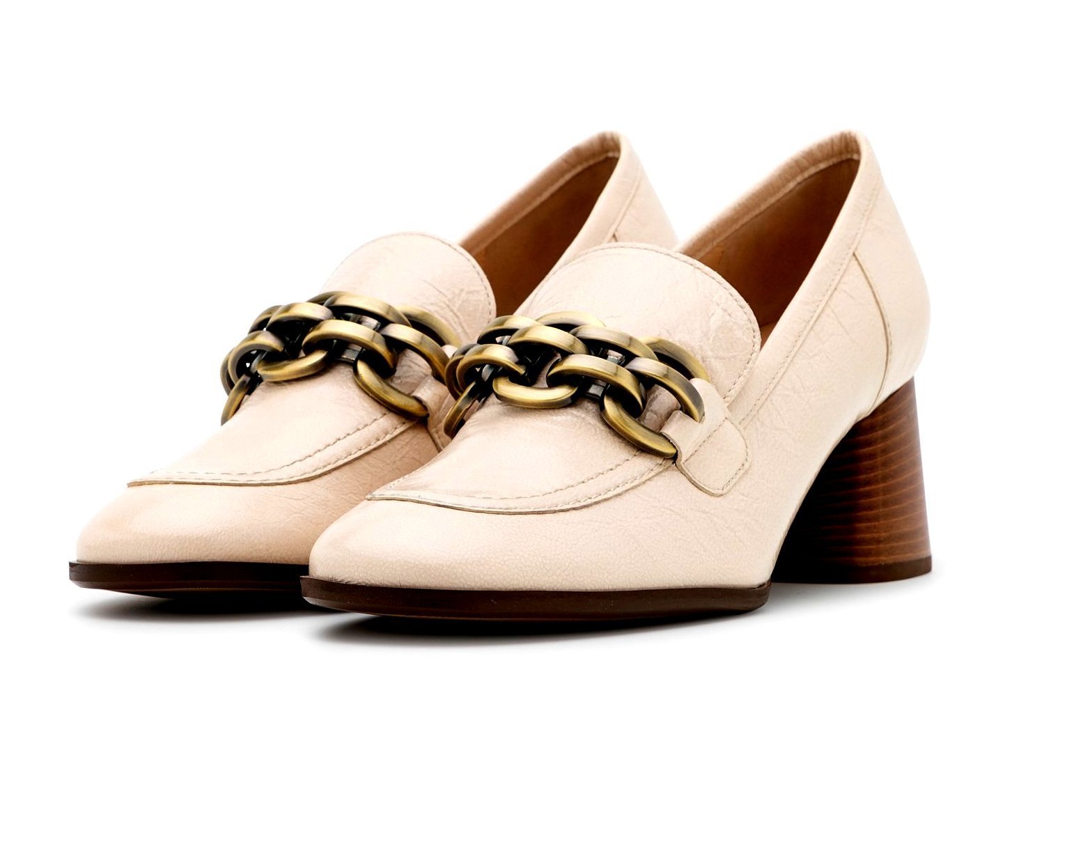 Högl pumps Amanda 2 - 106210 - 1600 creme smooth leather - ChaplinshoesHögl pumps Amanda 2 - 106210 - 1600 creme smooth leatherHögl