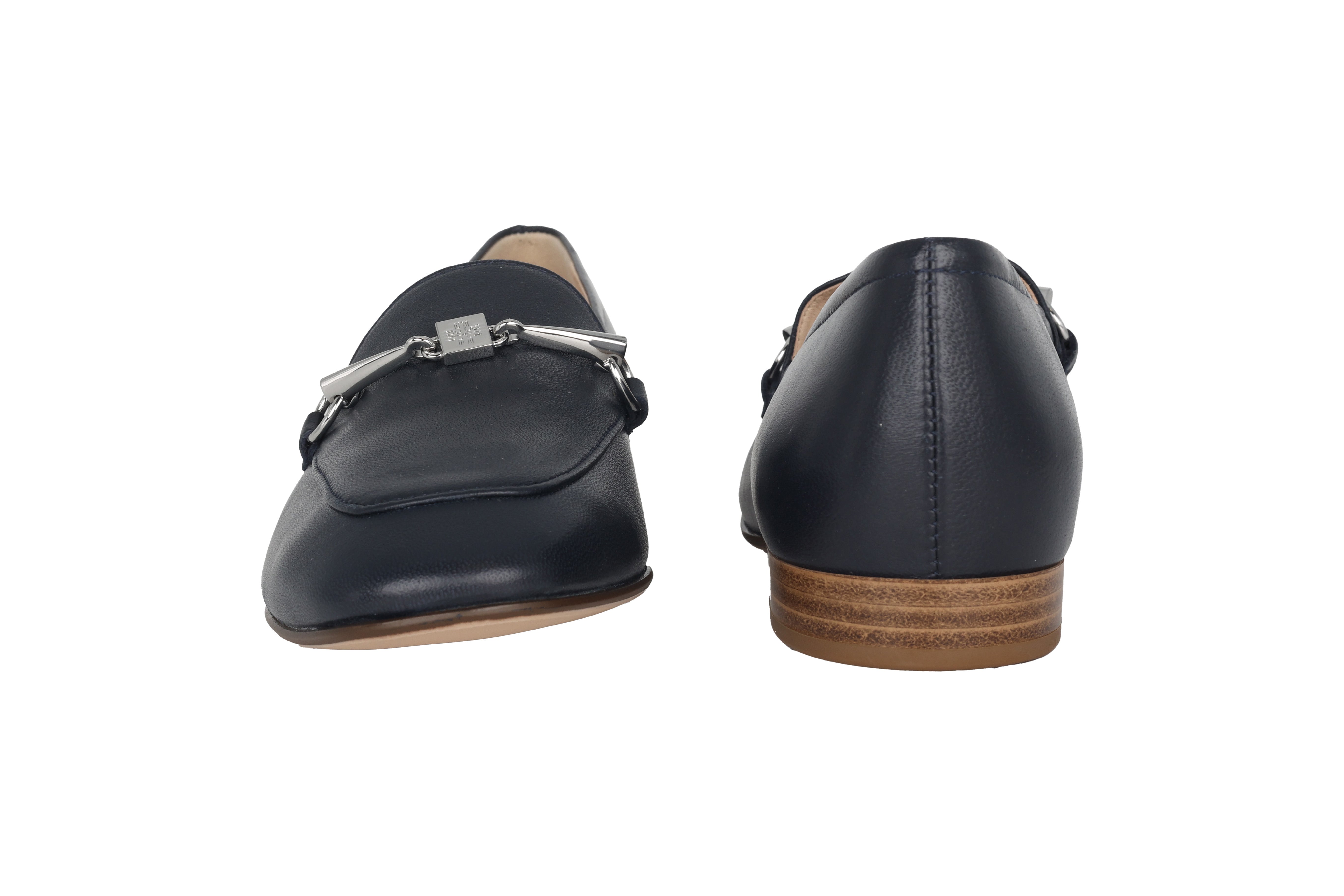 Damenmokassin 'Close' - blau