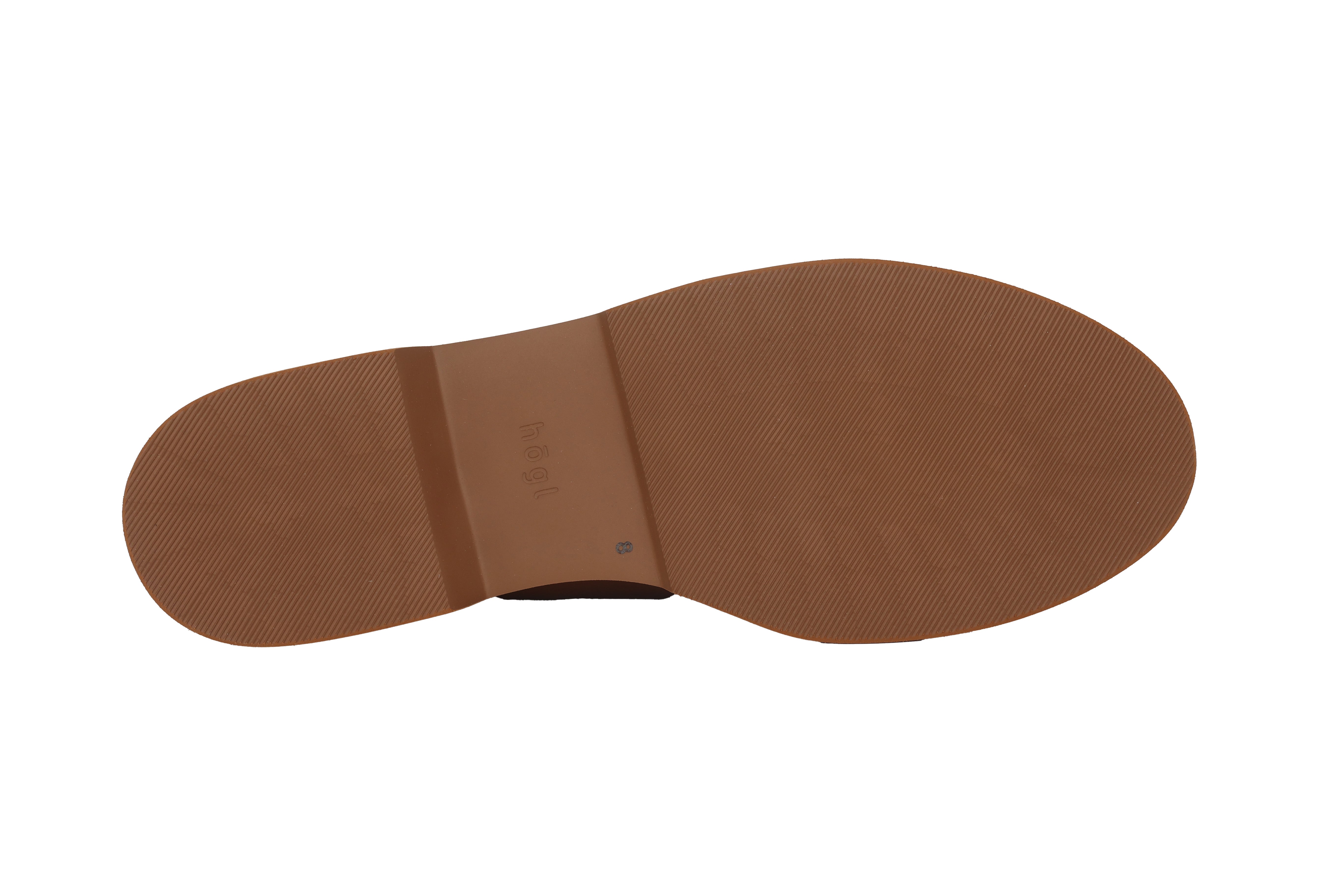 Damen-Loafer 'Stacy' - braunes Lackleder