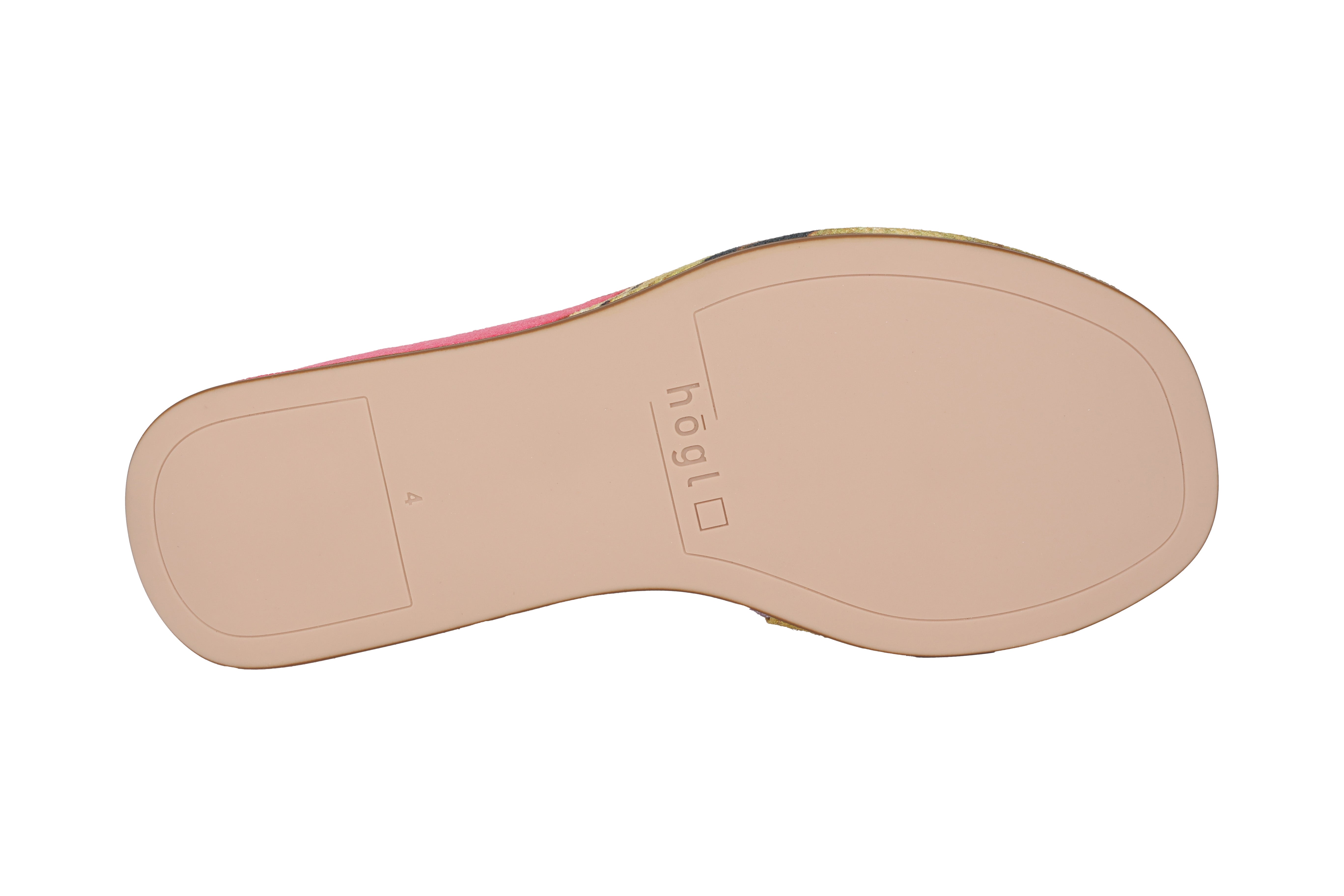 ´Loulou´ women´s platform sandal - Beige mix