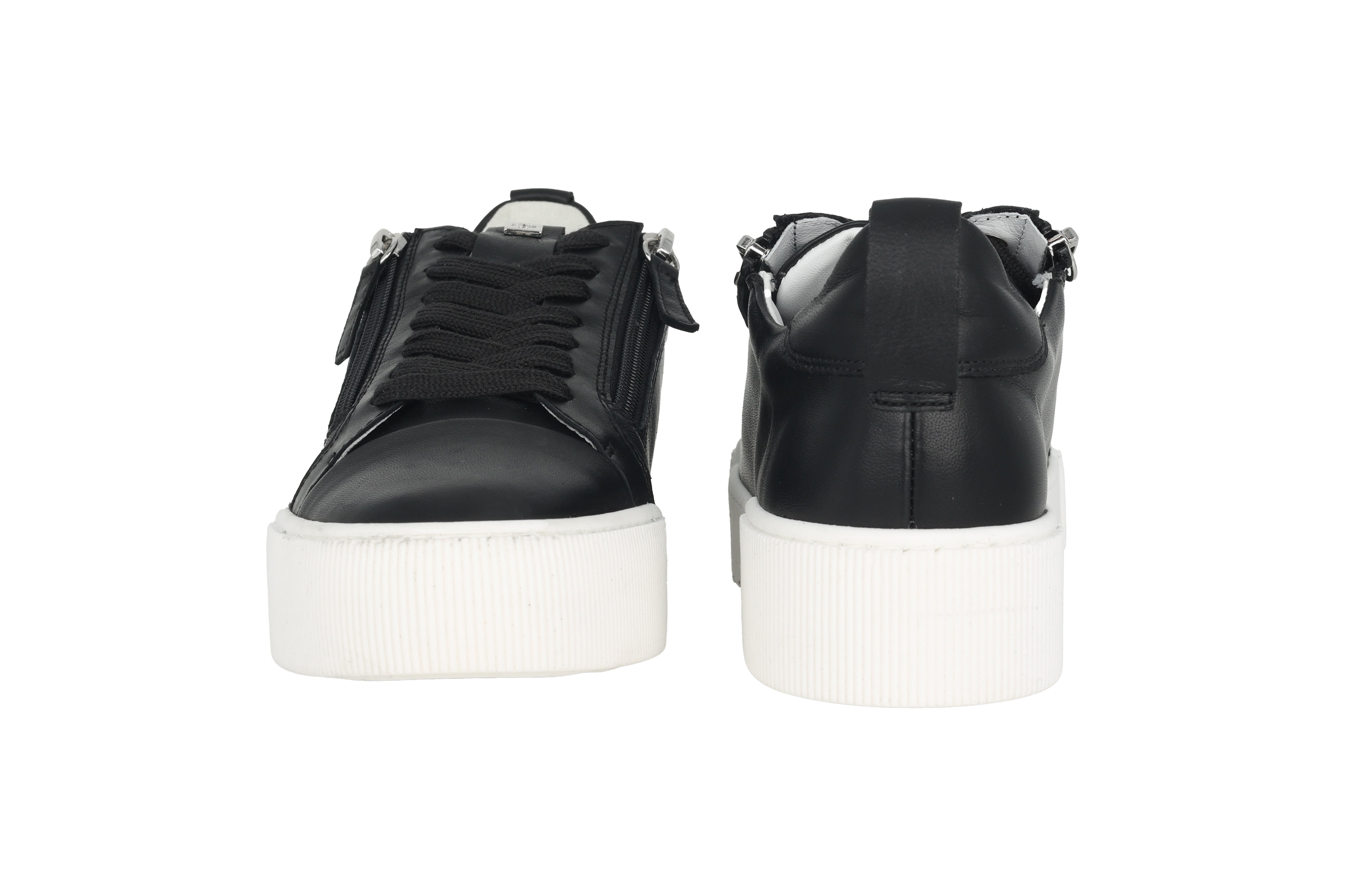 Damen-Sneaker 'Comfy' mit Spitzenreißverschluss - Schwarz