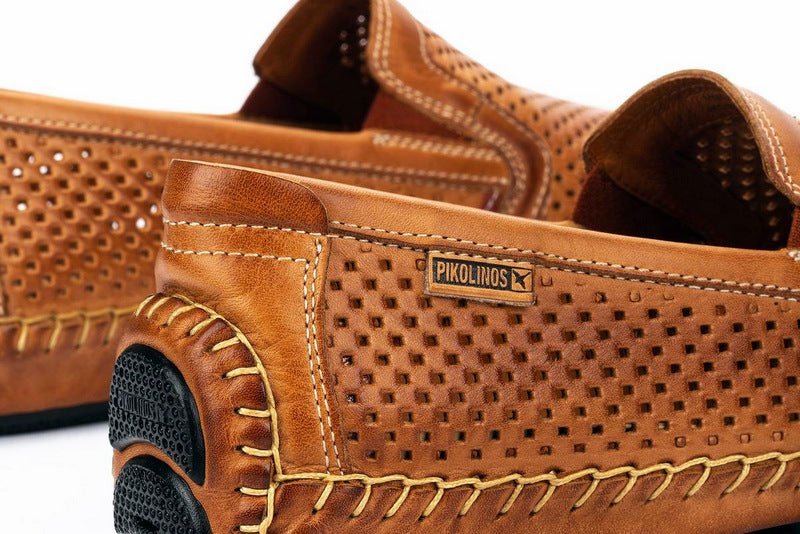 'Jerez' men's perforated loafer - Brown - Chaplinshoes'Jerez' men's perforated loafer - BrownPikolinos