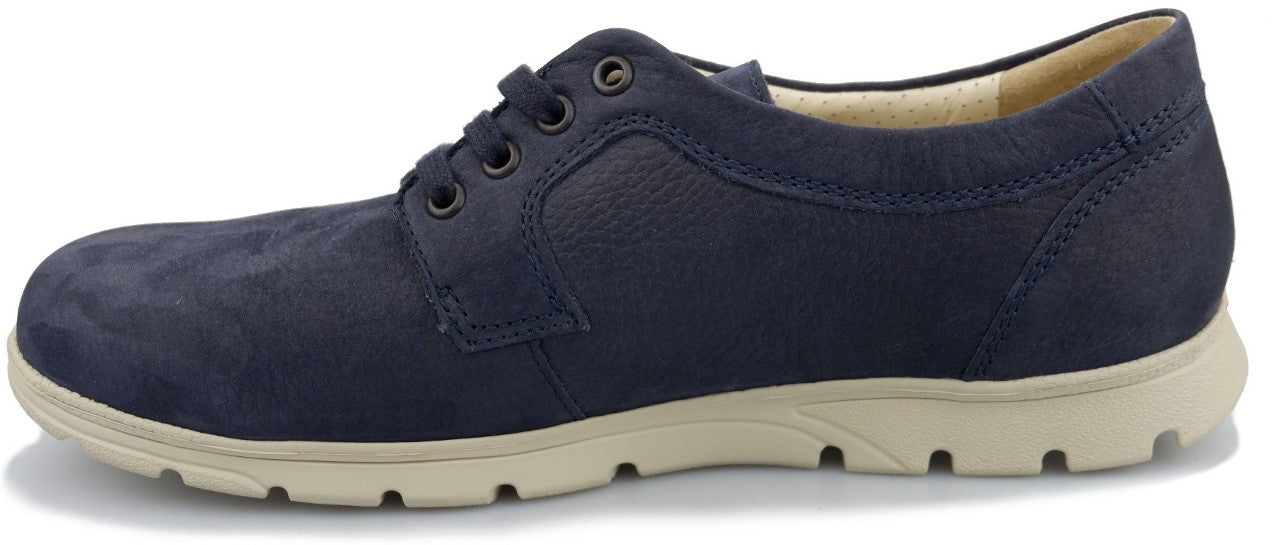 'Kilian' men's wide fit (H) ergonomic shoe - Blue - Chaplinshoes'Kilian' men's wide fit (H) ergonomic shoe - BlueMephisto