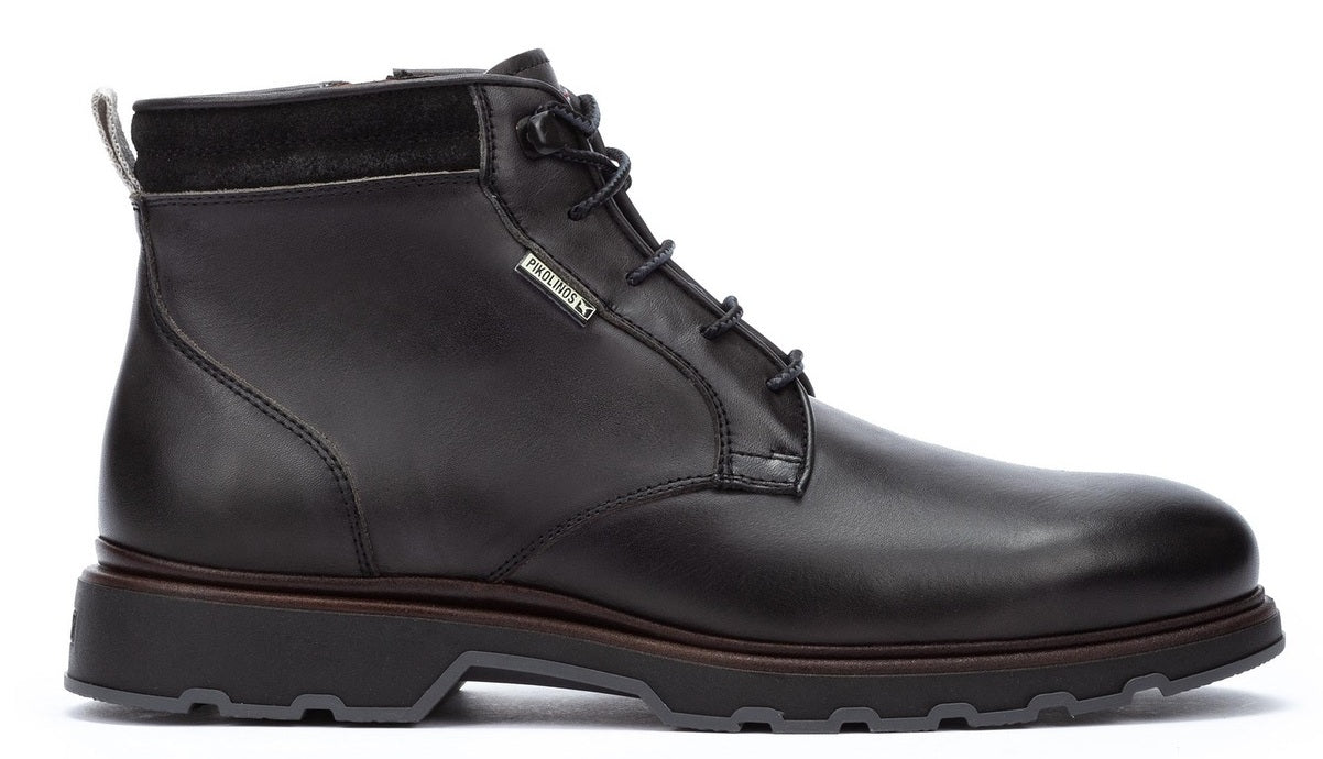 Linares' men's smart city boot - Black - ChaplinshoesLinares' men's smart city boot - BlackPikolinos