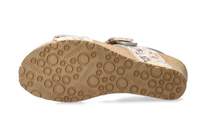 Damessandaal 'Lissia' - wit mix - ChaplinshoesDamessandaal 'Lissia' - wit mixMephisto