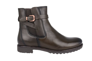 'Liverpool' women's warmlined ankle boot - Green - Chaplinshoes'Liverpool' women's warmlined ankle boot - GreenAra