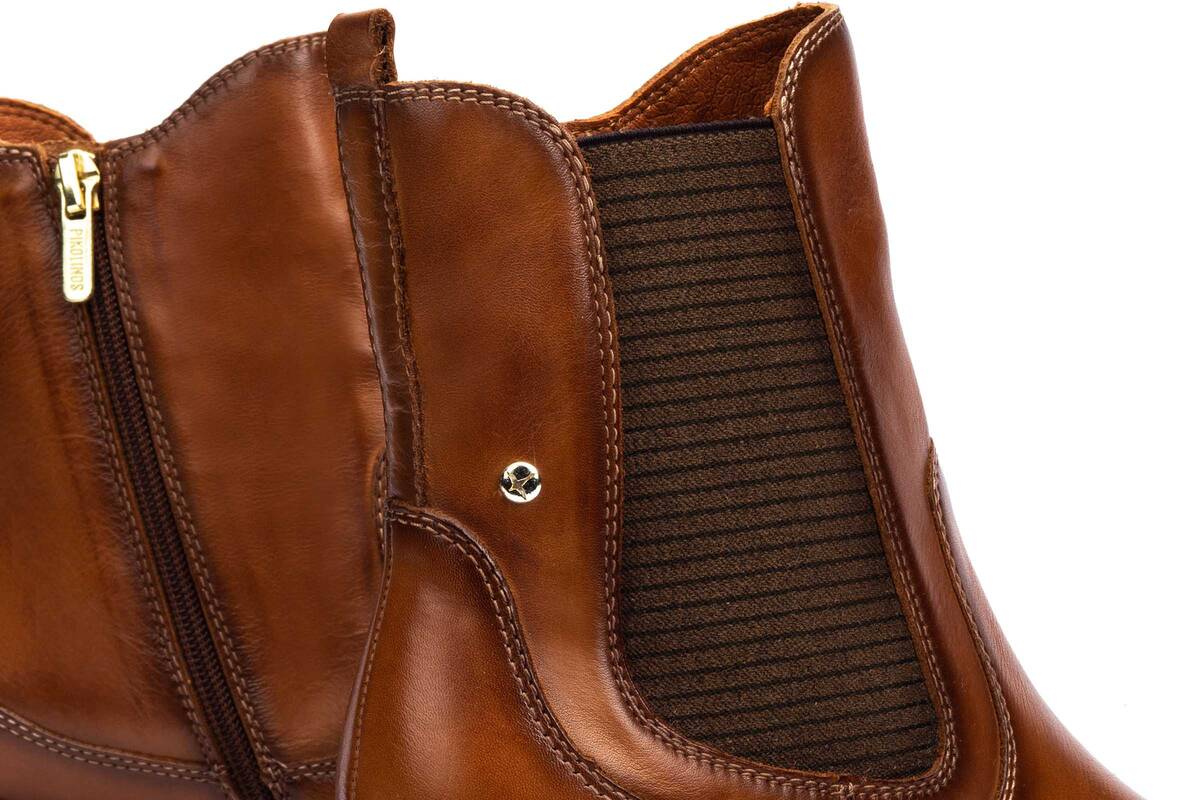'Llanes W7H' women zipper boot - Brown brandy - Chaplinshoes'Llanes W7H' women zipper boot - Brown brandyPikolinos