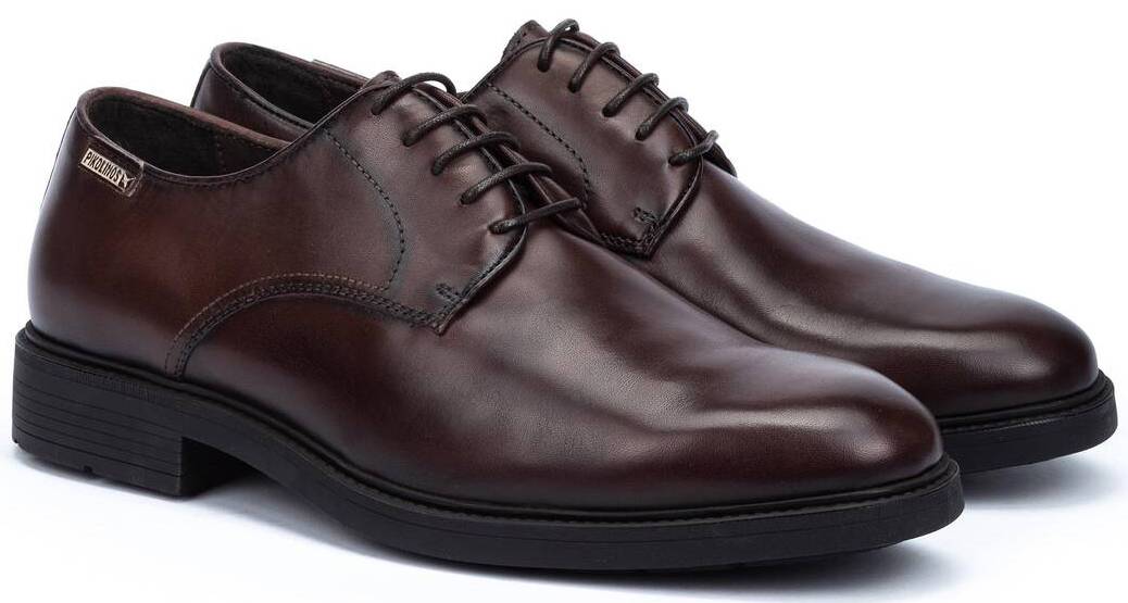 'LORCA' men's dressed lace - up shoe - Brown - Chaplinshoes'LORCA' men's dressed lace - up shoe - BrownPikolinos