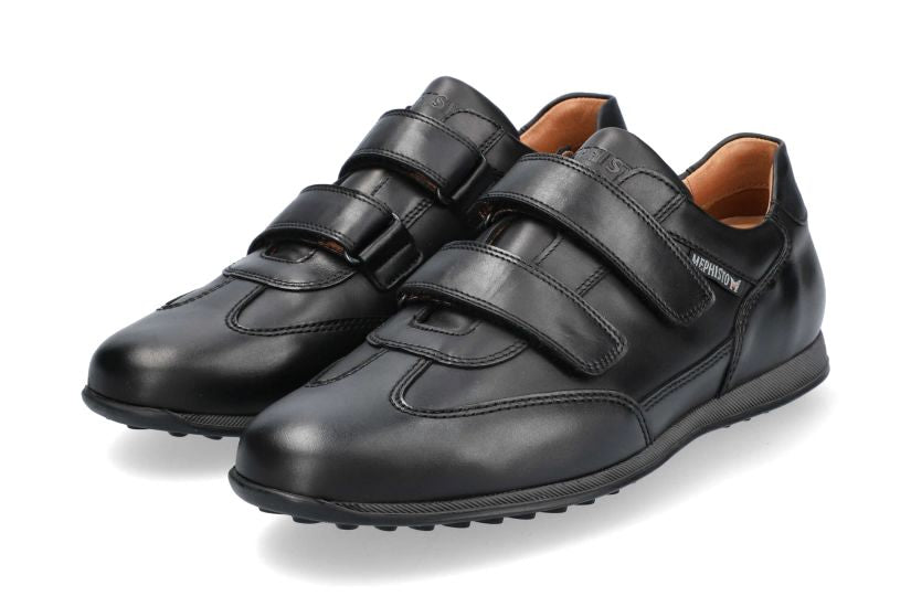Scarpe da uomo con cinturino 'LORENS' - Nero - ChaplinshoesScarpe con cinturino da uomo 'LORENS' - BlackMephisto