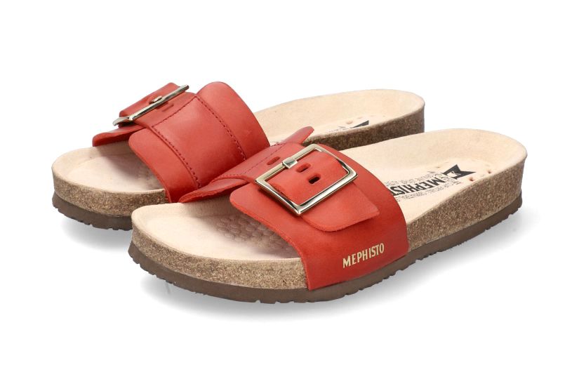 'Mabel' women's slide sandal - red - Chaplinshoes'Mabel' women's slide sandal - redMephisto