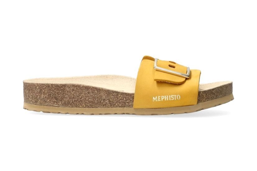 'Mabel' women's slide sandal - yellow - Chaplinshoes'Mabel' women's slide sandal - yellowMephisto