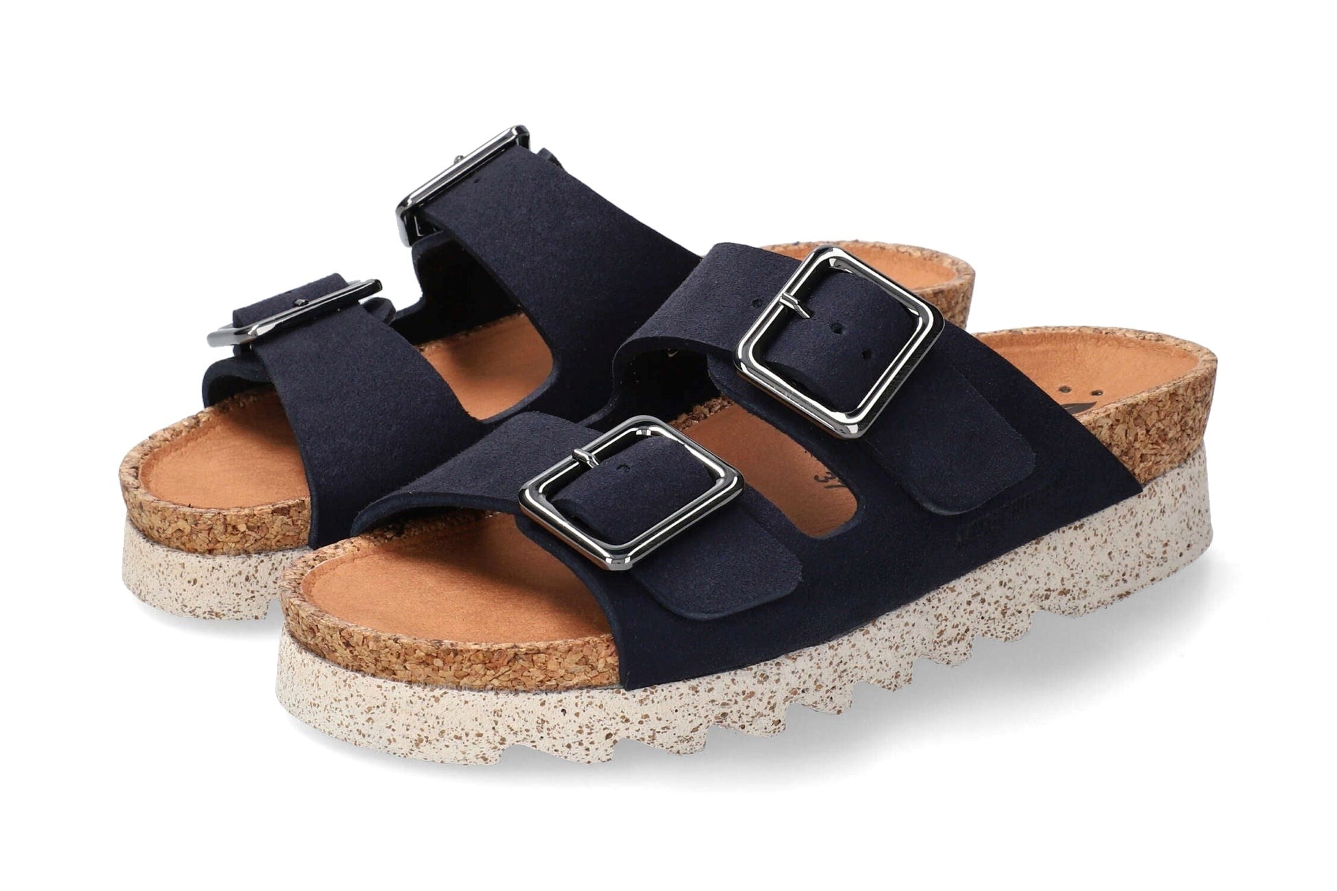 'Maelia' women's NATURE IS FUTURE slide sandal - blue - Chaplinshoes'Maelia' women's NATURE IS FUTURE slide sandal - blueMephisto