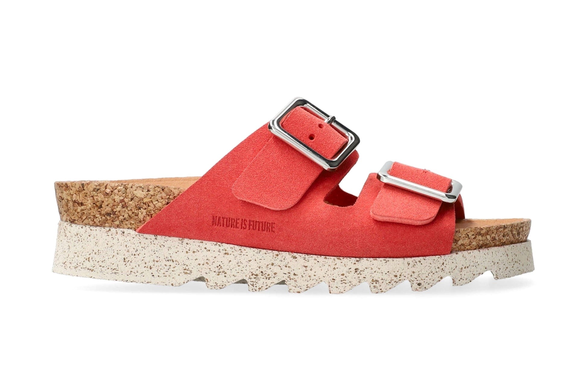 'Maelia' women's NATURE IS FUTURE slide sandal - red - Chaplinshoes'Maelia' women's NATURE IS FUTURE slide sandal - redMephisto