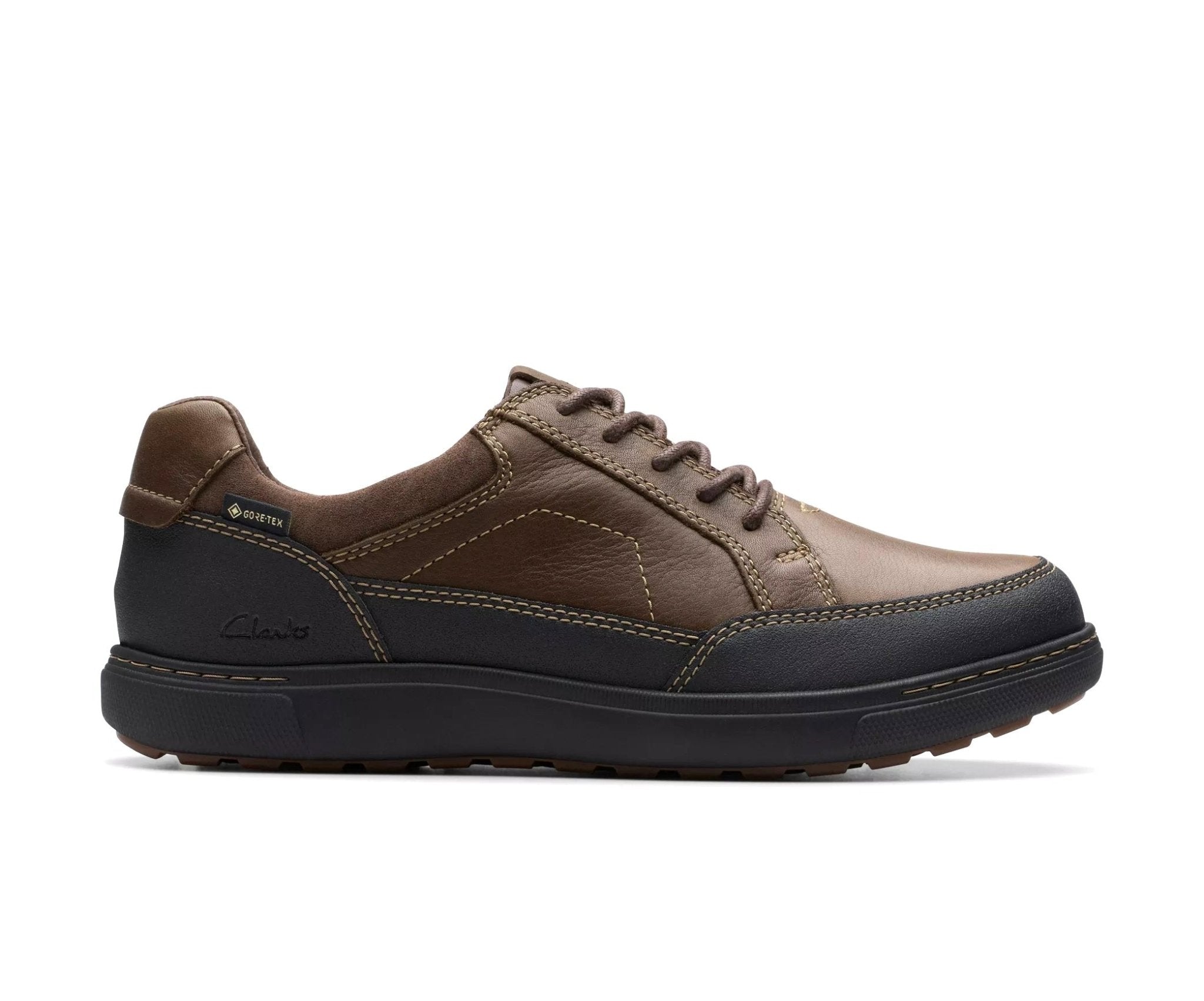 'Mapstone LoGTX' men's waterproof lace - up shoe - Brown - Chaplinshoes'Mapstone LoGTX' men's waterproof lace - up shoe - BrownClarks