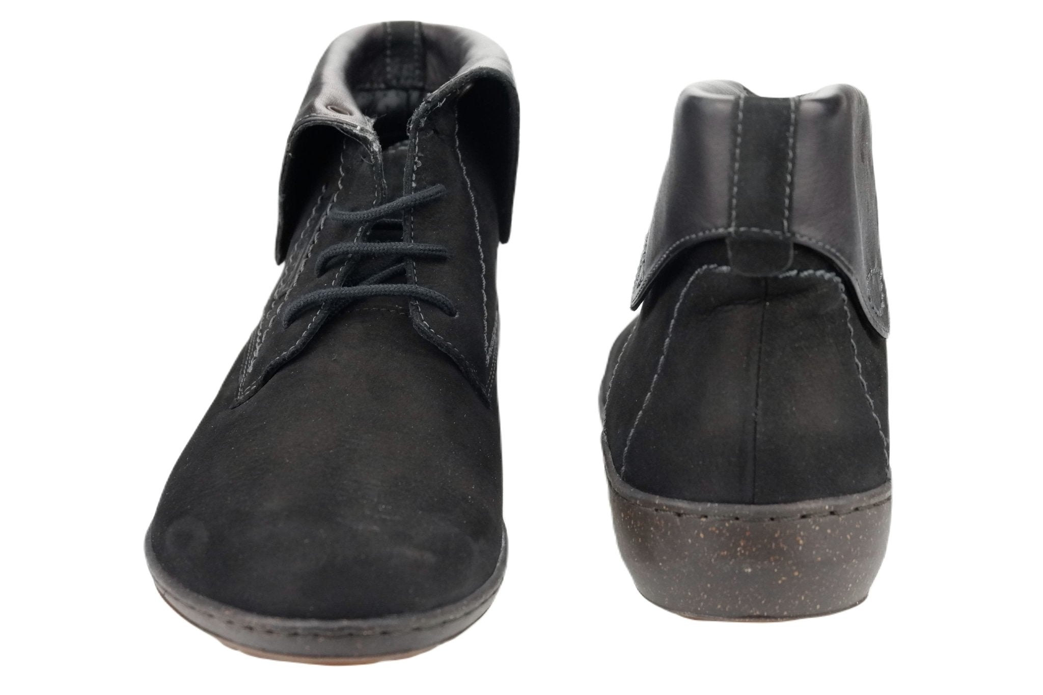 'Marilyn' ergonomisk bred pasform (H) støvle til kvinder - Sort - Chaplinshoes'Marilyn' kvinders ergonomisk bred pasform (H) støvle - BlackMephisto