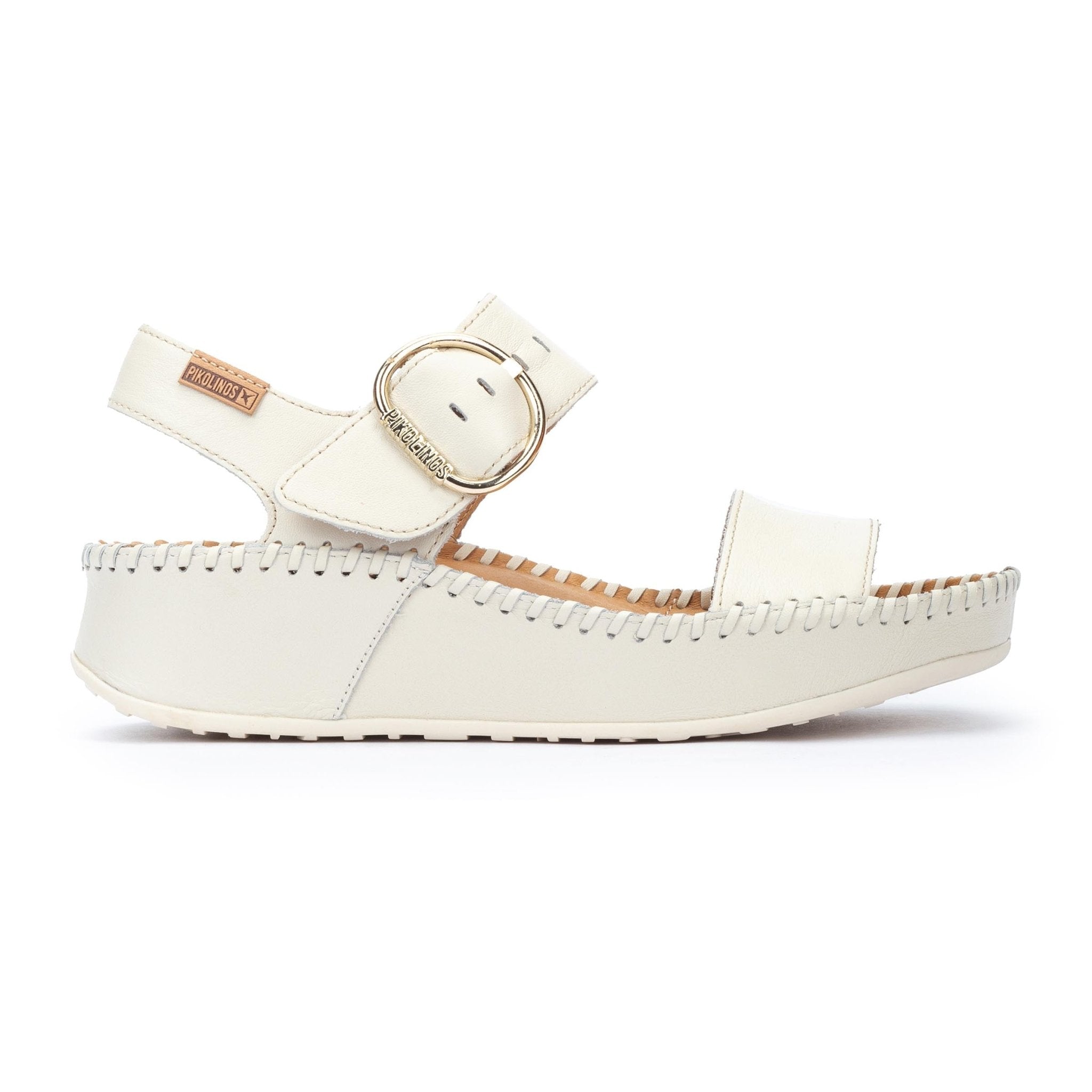 'Marina' damsandal - benvit - Chaplinshoes'Marina' damsandal - benvit Pikolinos