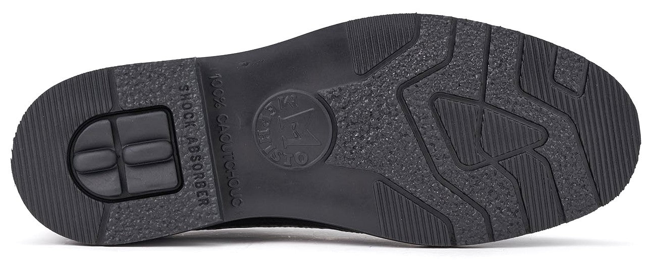 Scarpa fatta a mano Brock Goodyear da uomo 'Matthew' - Nero - ChaplinshoesScarpa fatta a mano da uomo Brock Goodyear 'Mathew' - Nero Mephisto