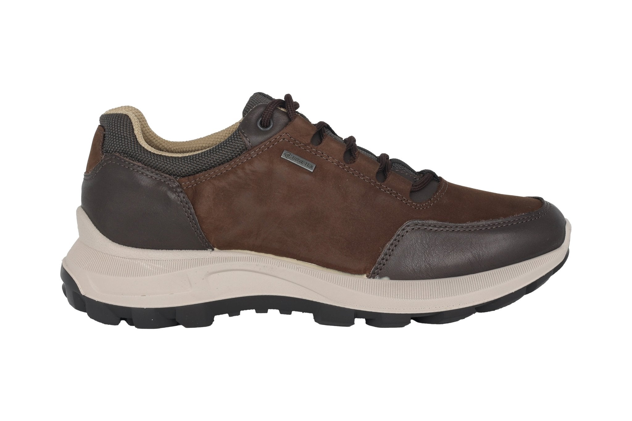 'Mauro' men's goretex waterproof walking sneaker - Brown - Chaplinshoes'Mauro' men's goretex waterproof walking sneaker - BrownAra