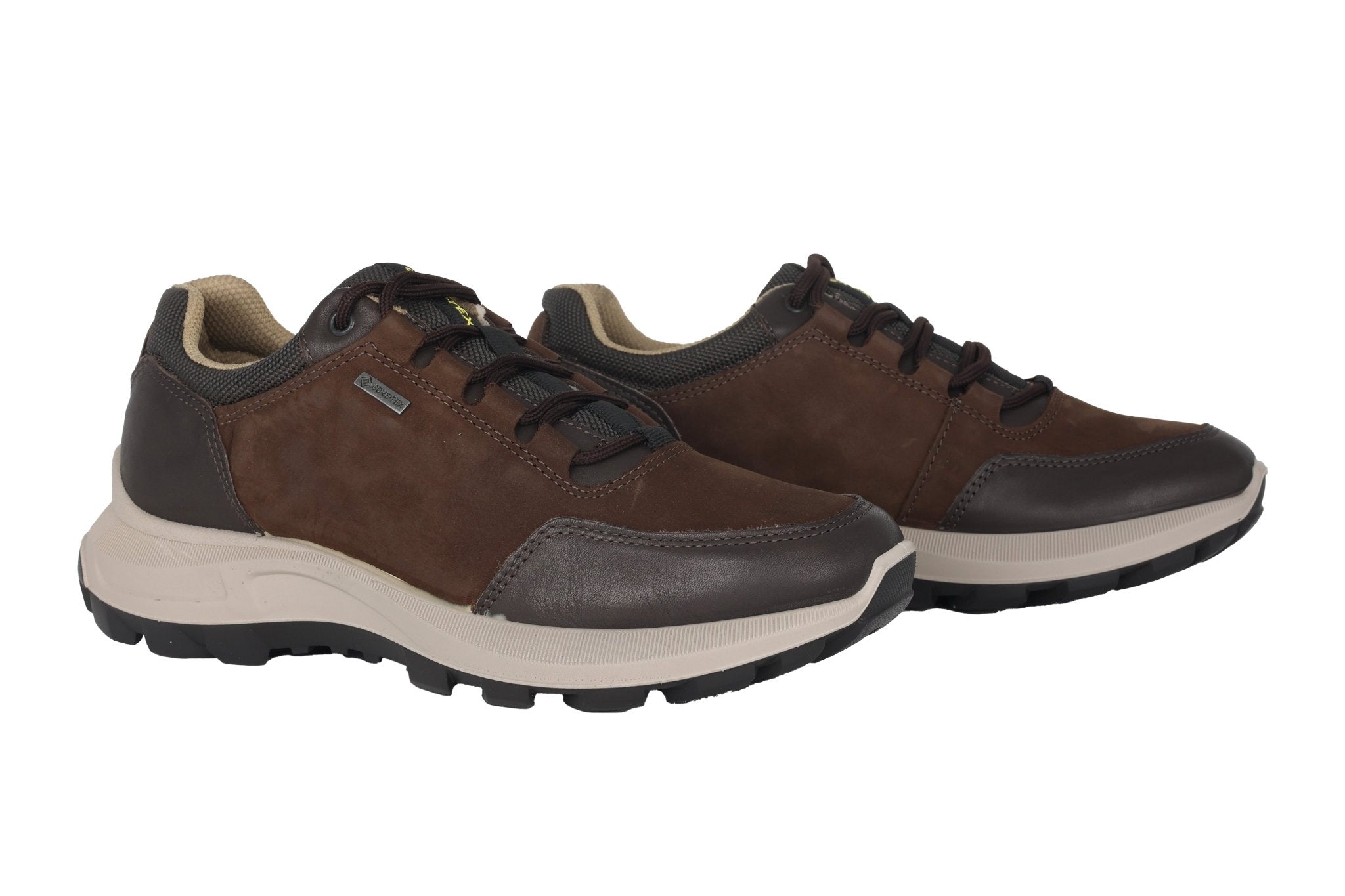 'Mauro' men's goretex waterproof walking sneaker - Brown - Chaplinshoes'Mauro' men's goretex waterproof walking sneaker - BrownAra
