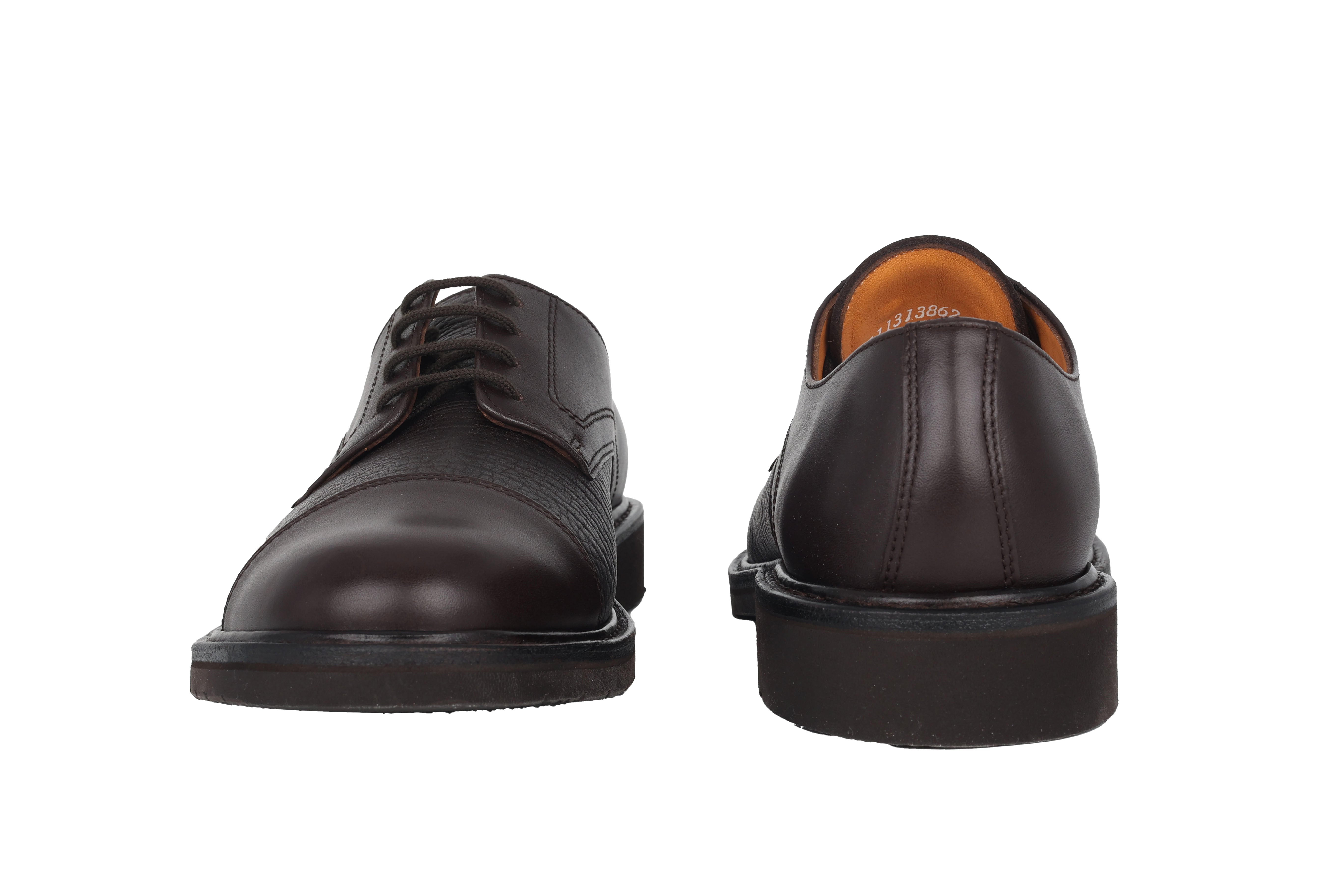 'Melchior' goodyear handgjorda snörsko för män - Brun