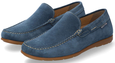 Mephisto ALGORAS Men's Mocassin - Blue Suede - ChaplinshoesMephisto ALGORAS Men's Mocassin - Blue SuedeMephisto