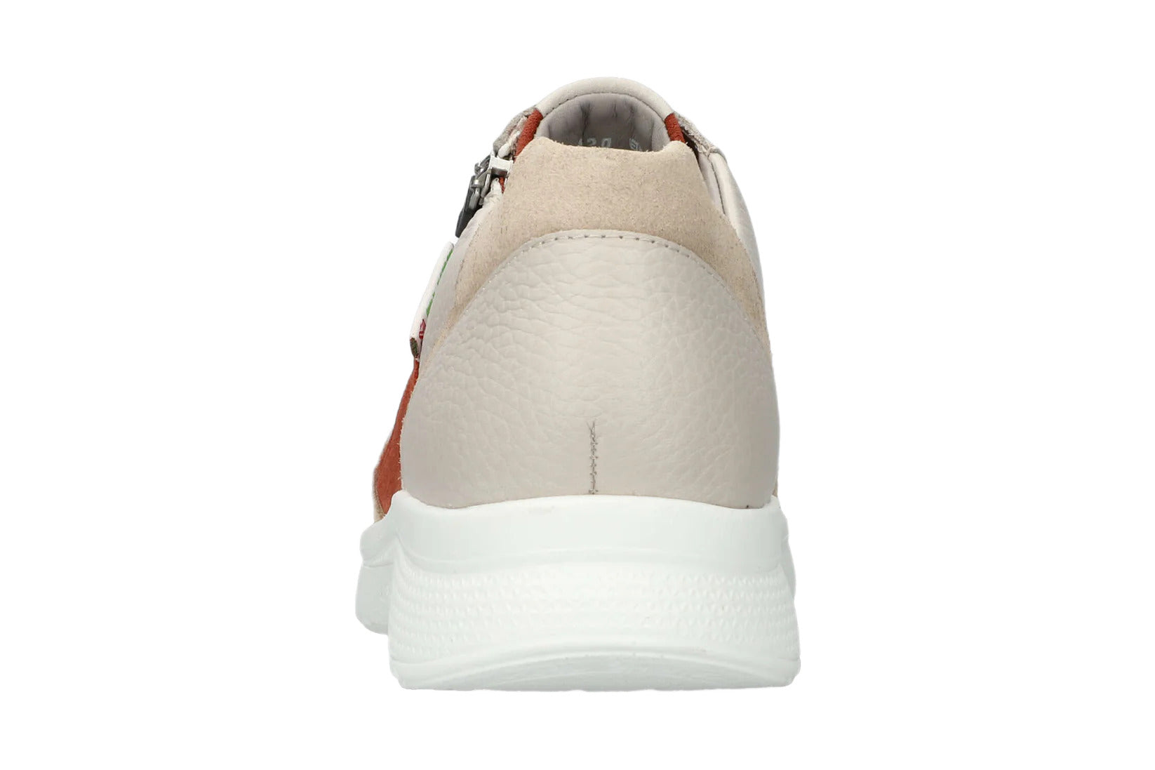 'Amory' mænds rullende bred pasform (H) sneaker - beige