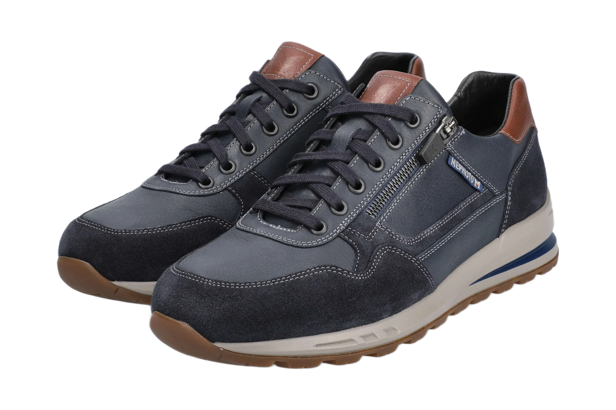 Sneaker à lacets pour homme 'Bradley' - Bleu