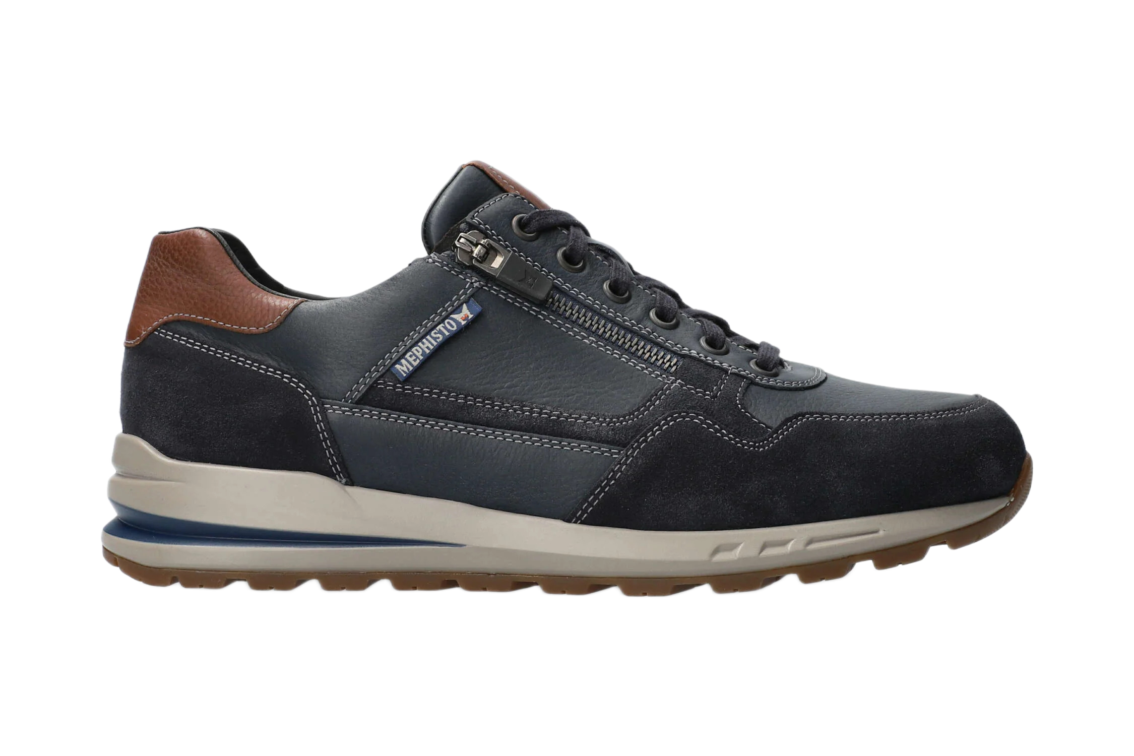 Sneaker à lacets pour homme 'Bradley' - Bleu