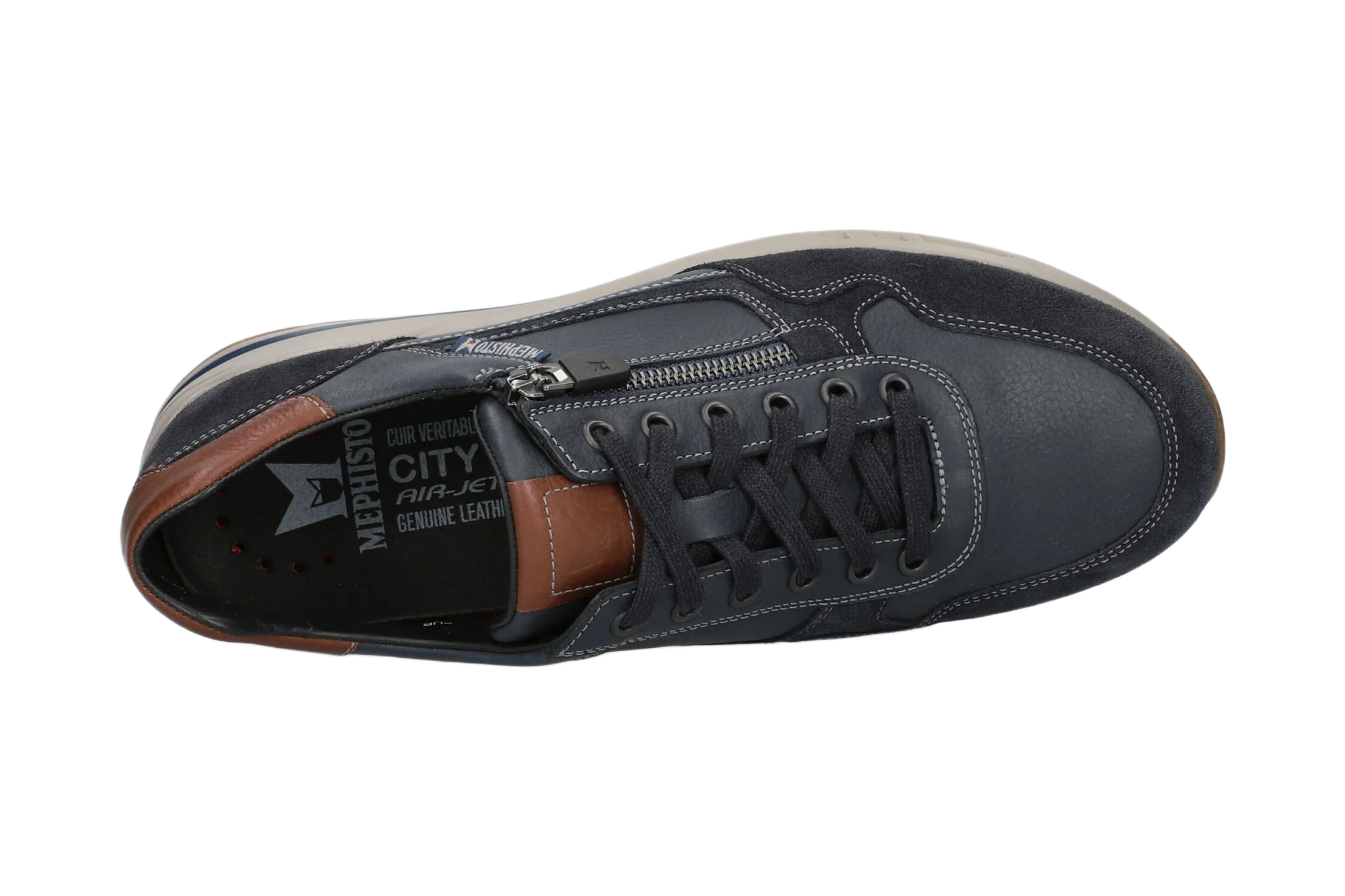 Sneaker à lacets pour homme 'Bradley' - Bleu
