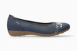 Mephisto Elina Nubuck Ballet Pumps for Women - Blue - ChaplinshoesMephisto Elina Nubuck Ballet Pumps for Women - BlueMephisto