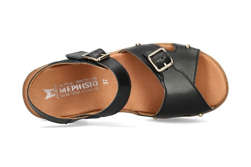 Sandalia de mujer 'Fedora' - negro