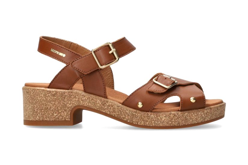 'Fedora' women's sandal - brown