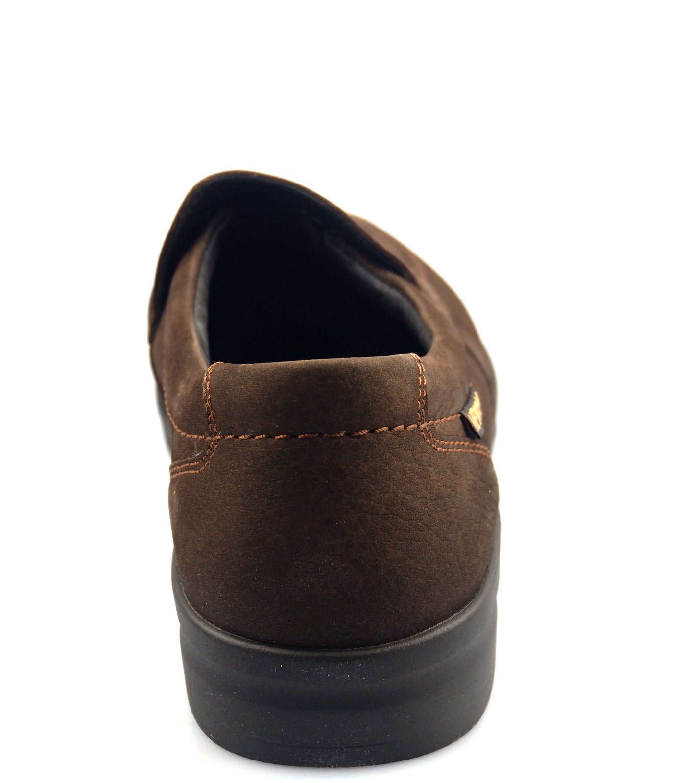 Mephisto JAKIN dark brown nubuck slip - on shoe for men - ChaplinshoesMephisto JAKIN dark brown nubuck slip - on shoe for menMephisto