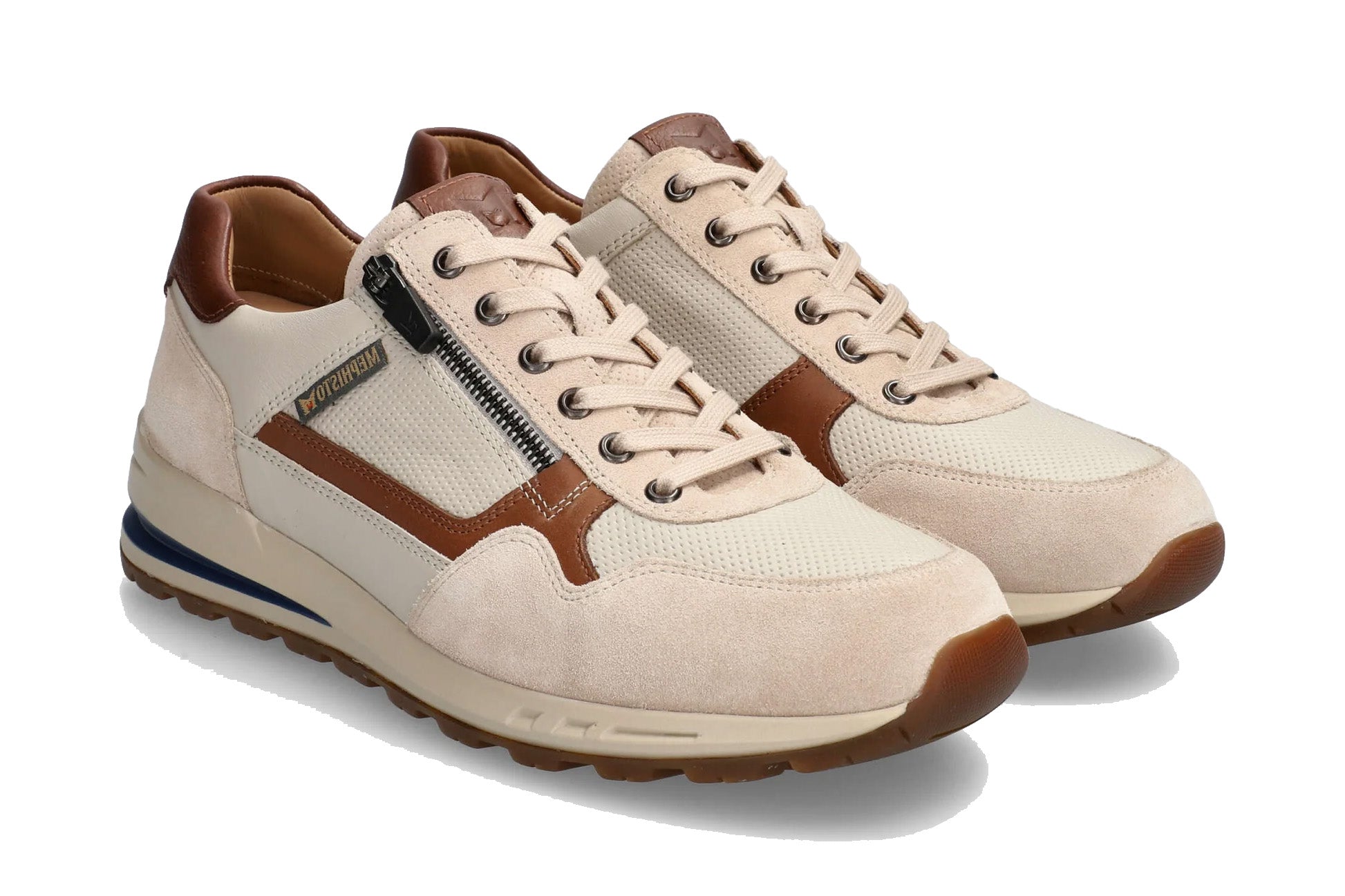 'Bradley' zapatos con cordones para hombre - beige