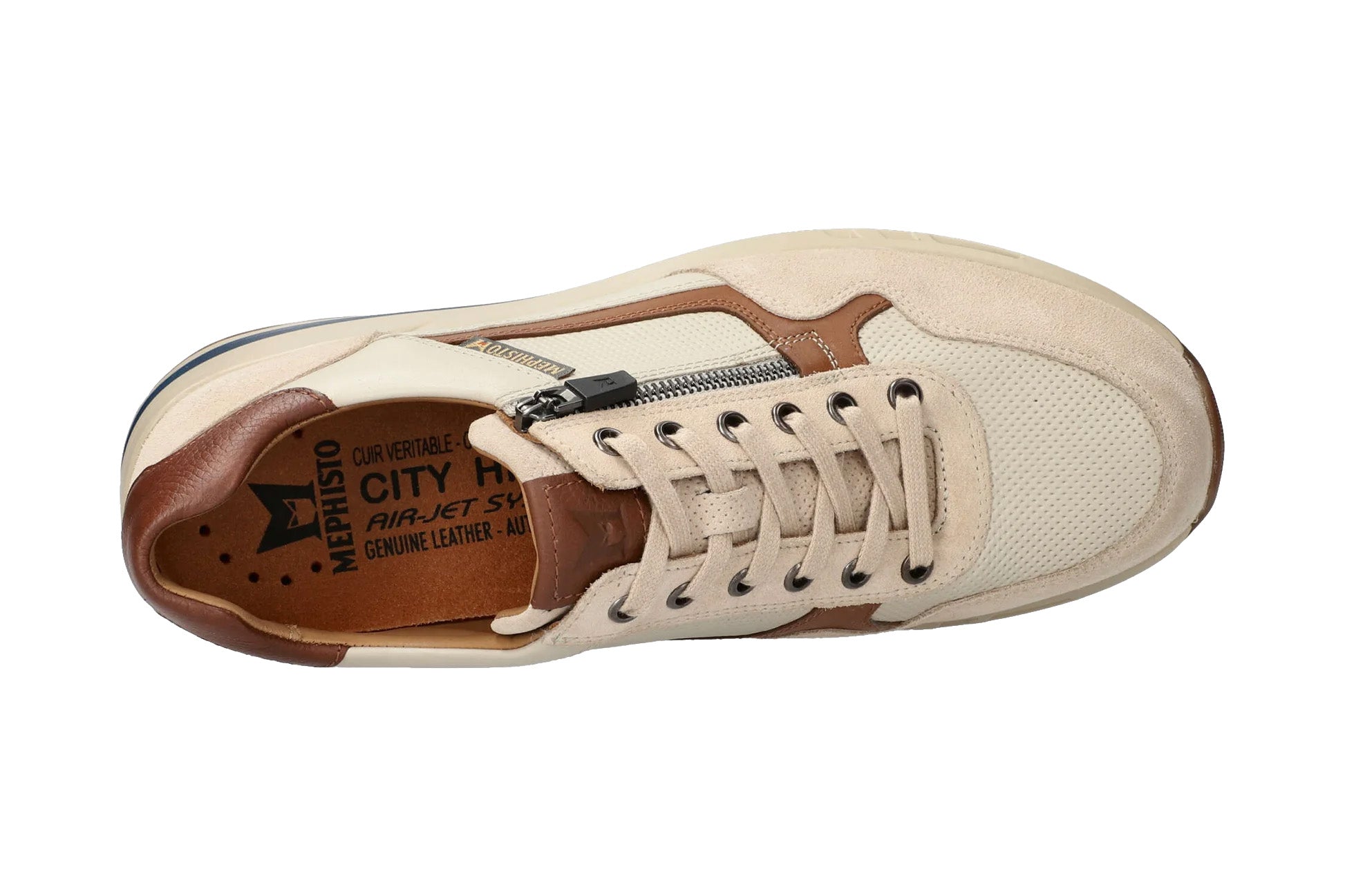 'Bradley' zapatos con cordones para hombre - beige