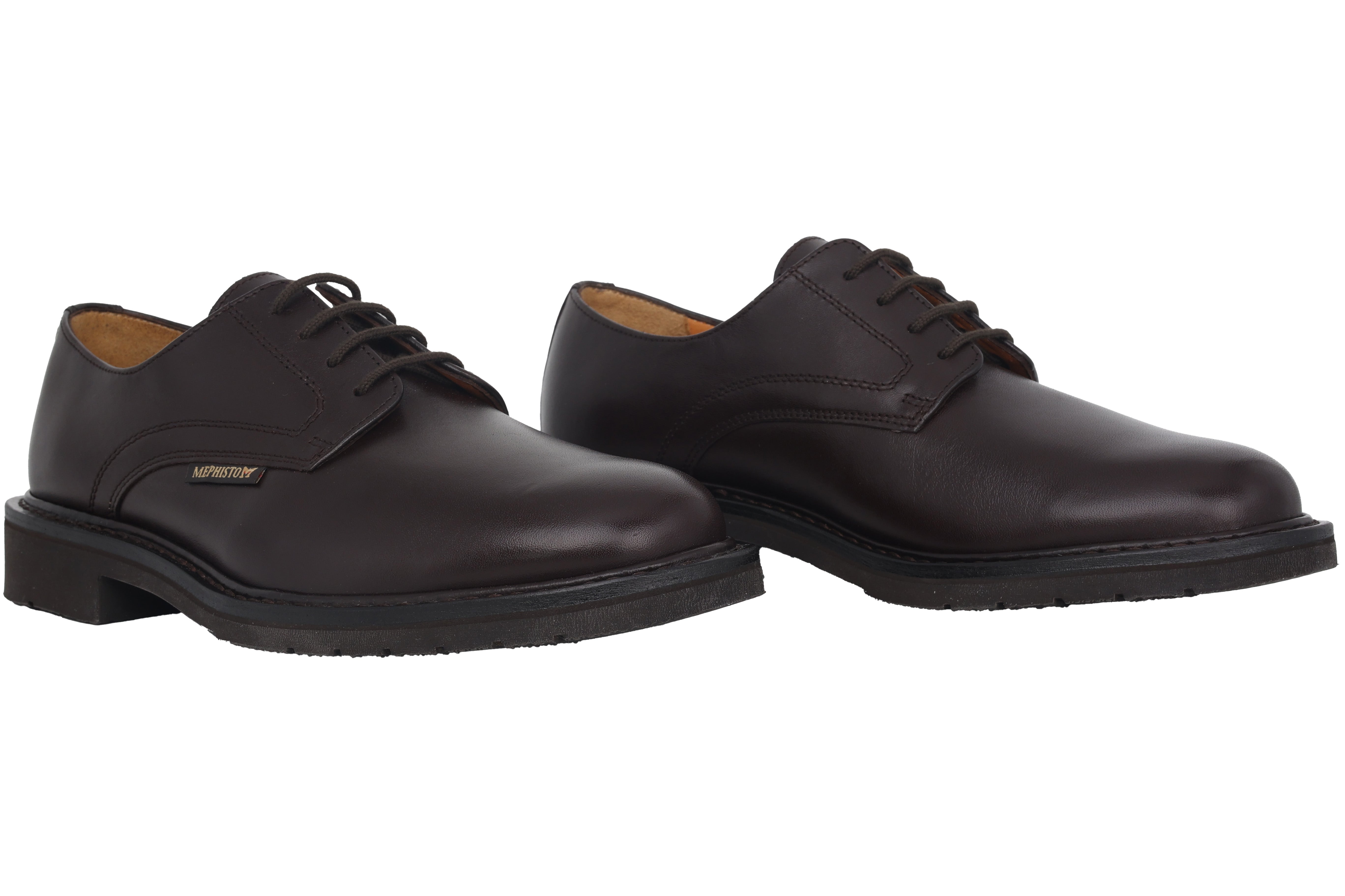 Chaussure habillée à lacets faite à la main Goodyear 'Marlon' pour hommes - Marron