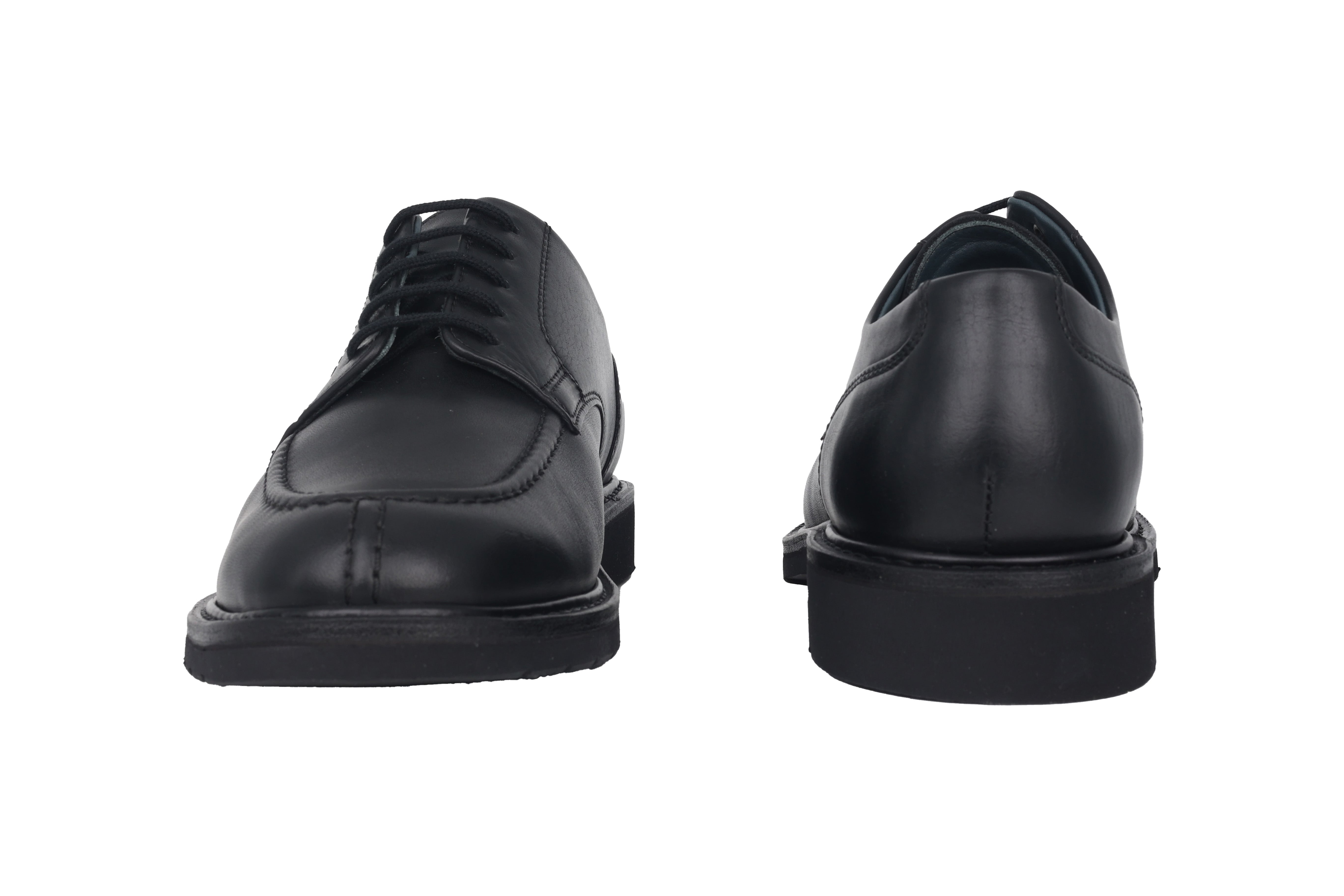 Chaussure à lacets faite à la main pour hommes 'Phoebus' - noir