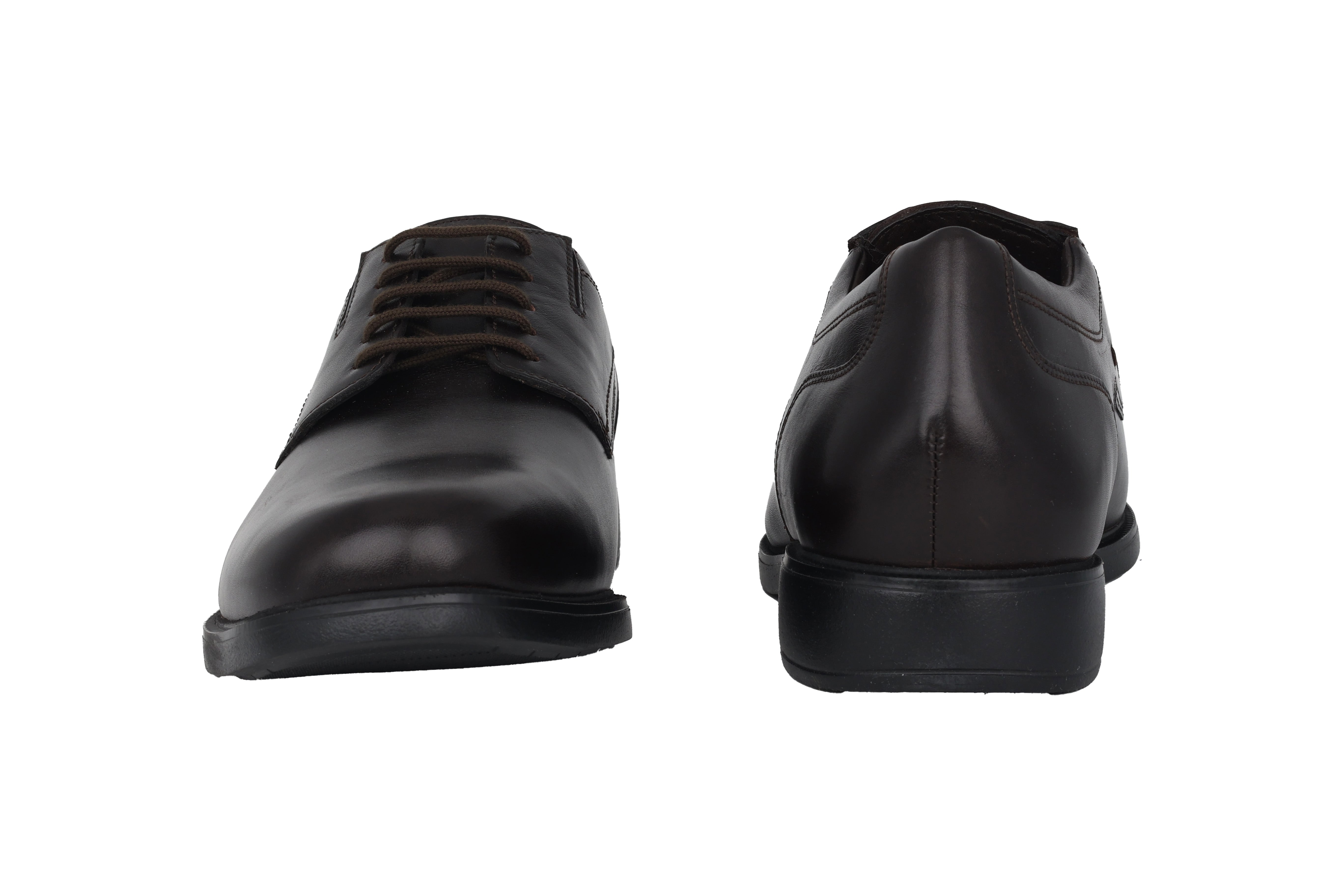 Zapatos de vestir ergonómicos para hombre 'Abrizo' de corte ancho (H) - Marrón