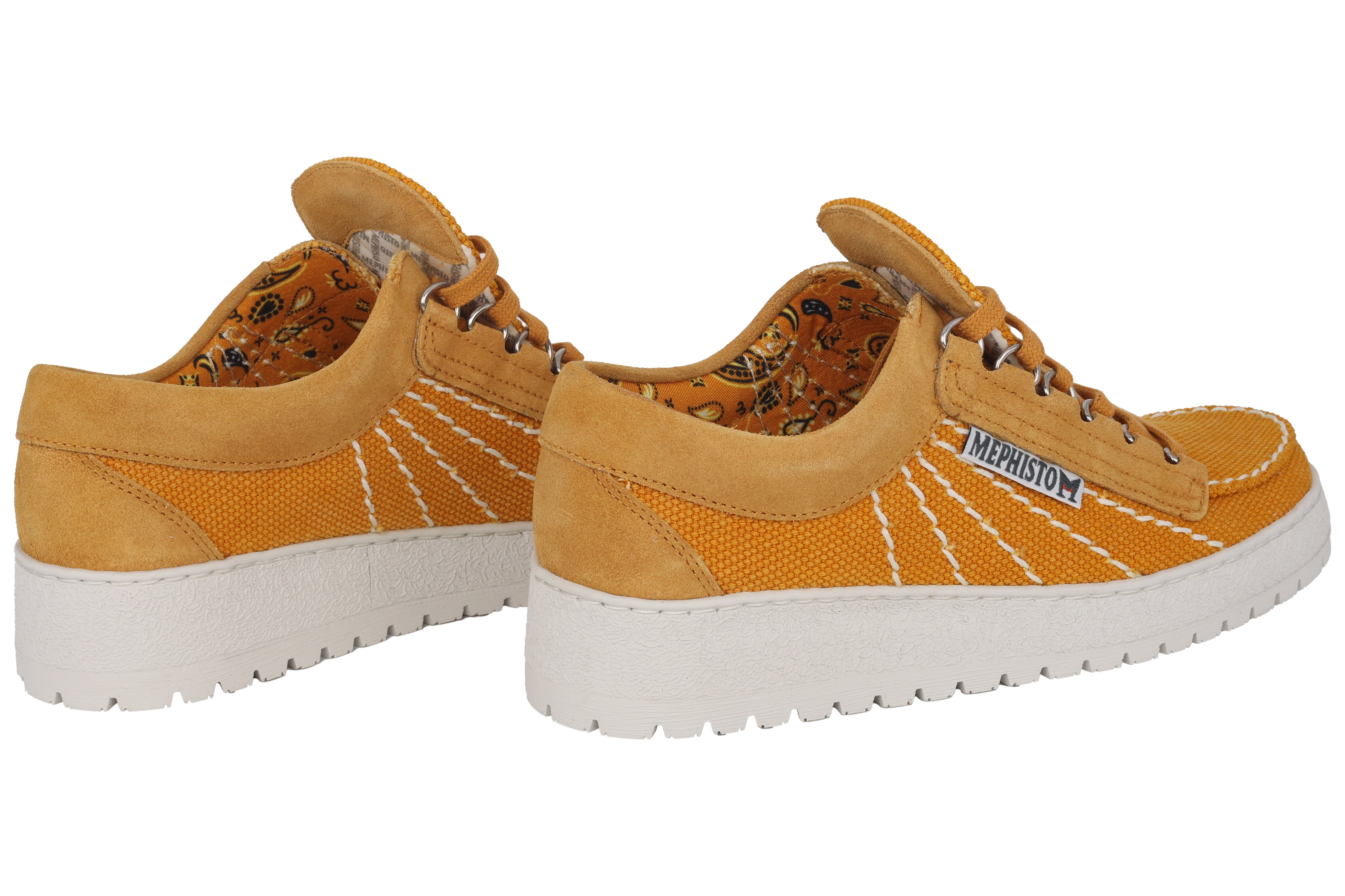 'Rainbow Sun' Herren-Schnürschuh - Gelb