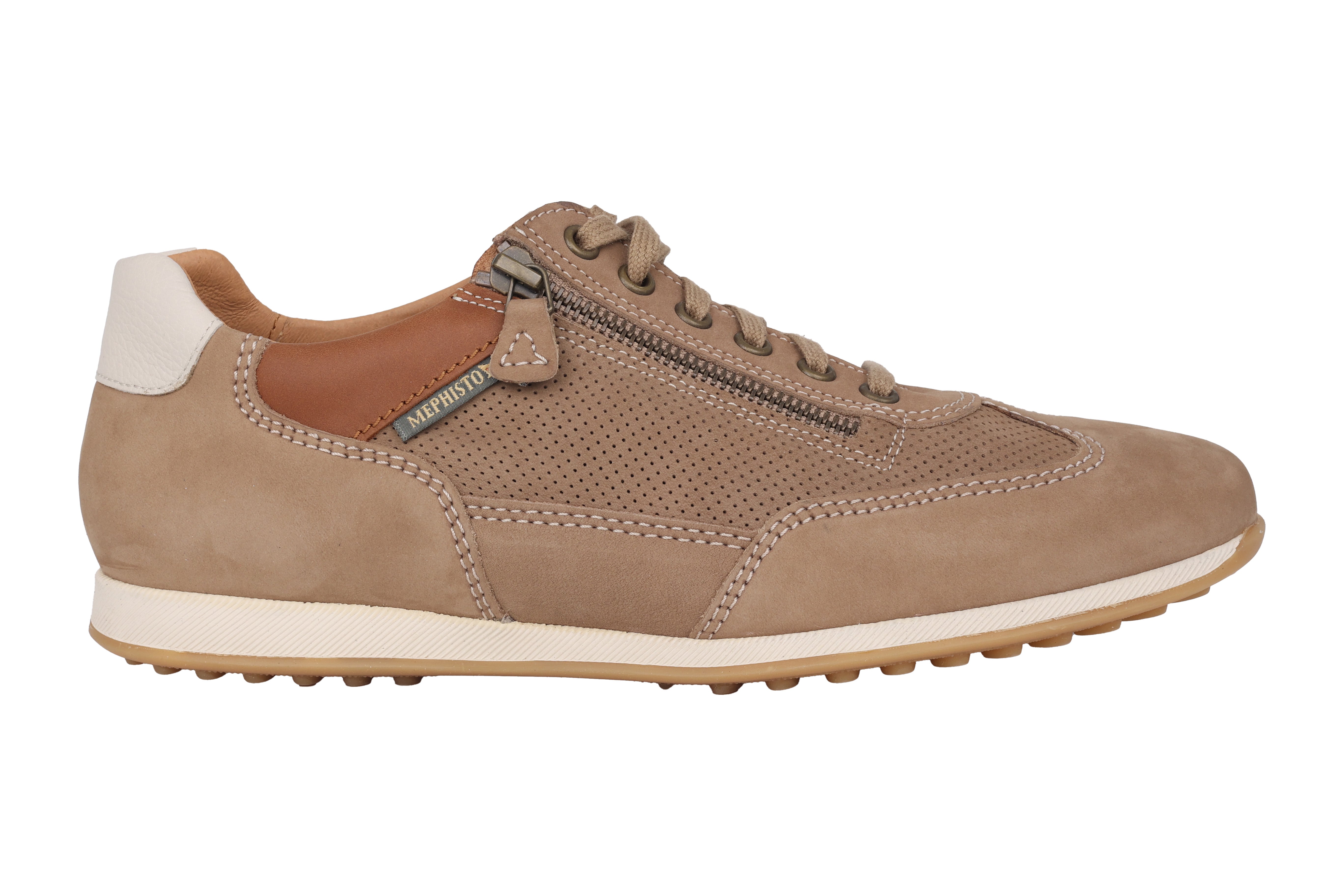 Herensneaker 'Leon' - Taupe
