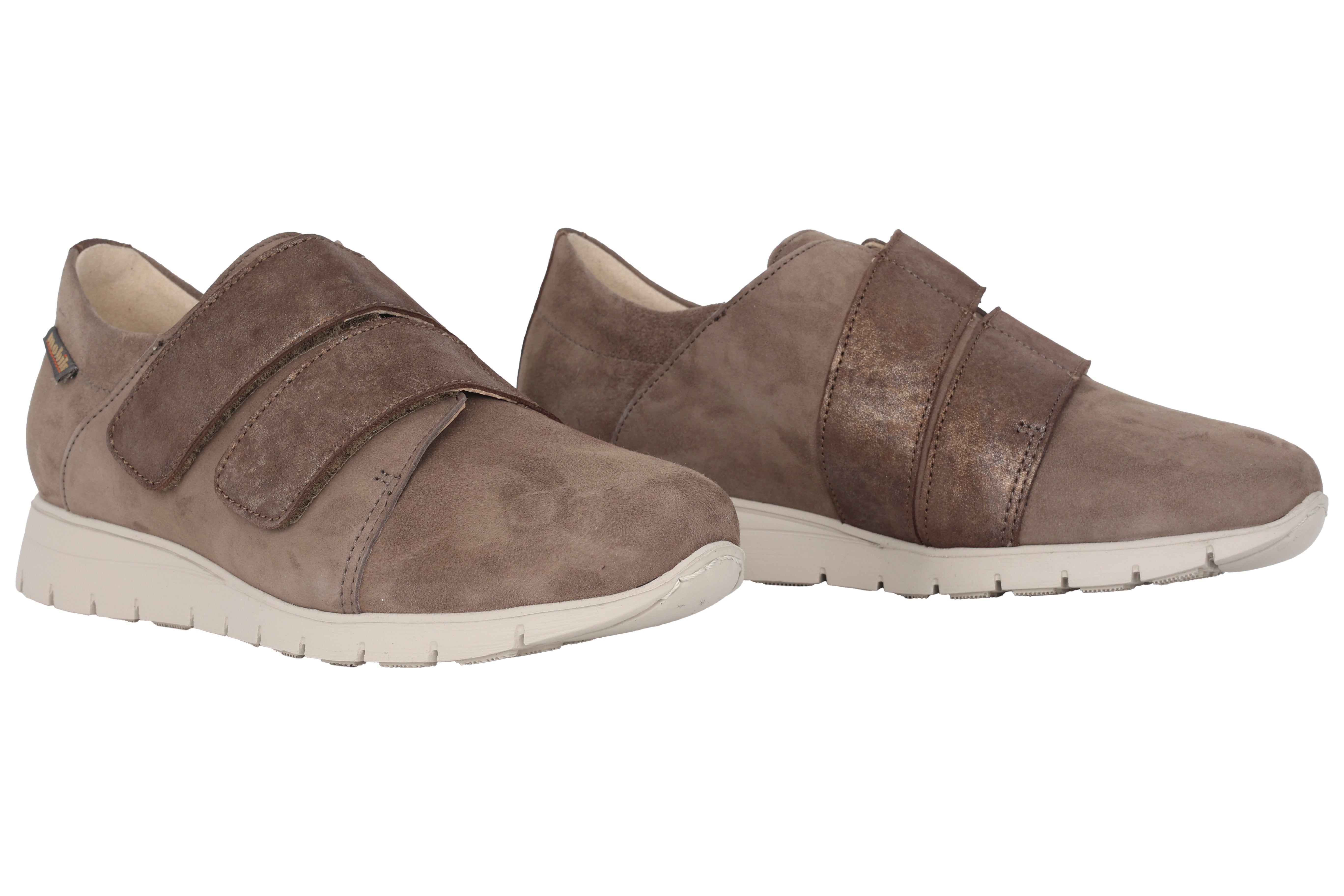 Sapato feminino com alça larga 'Denitsa' (H) - cinza