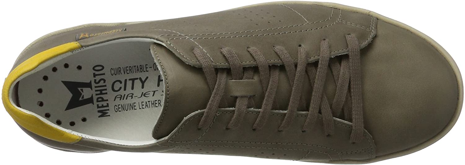 Mephisto RUFO - leren herensneaker - tingrijs - ChaplinshoesMephisto RUFO - leren herensneaker - tingrijsMephisto