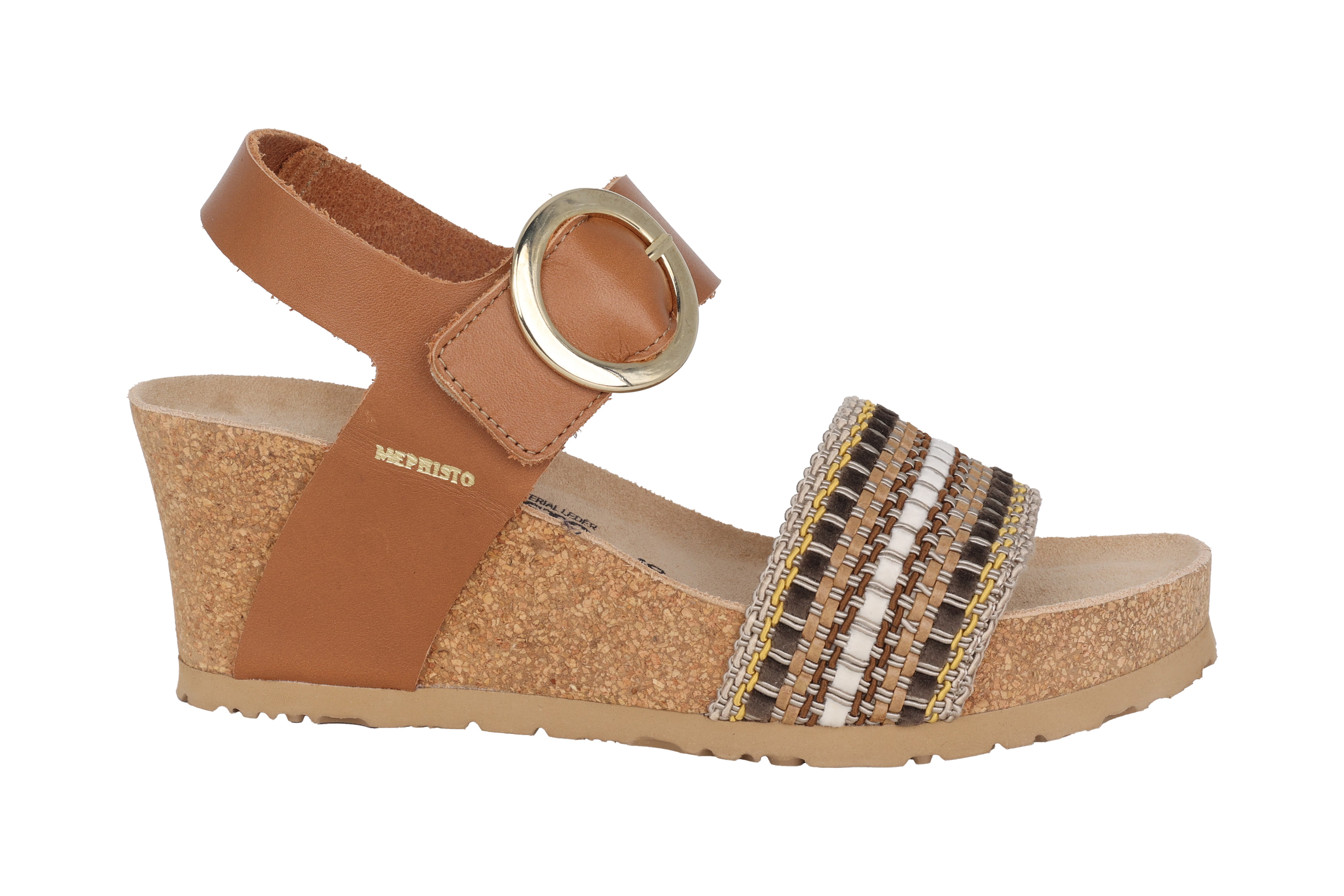 Sandale femme 'Laure' - Marron