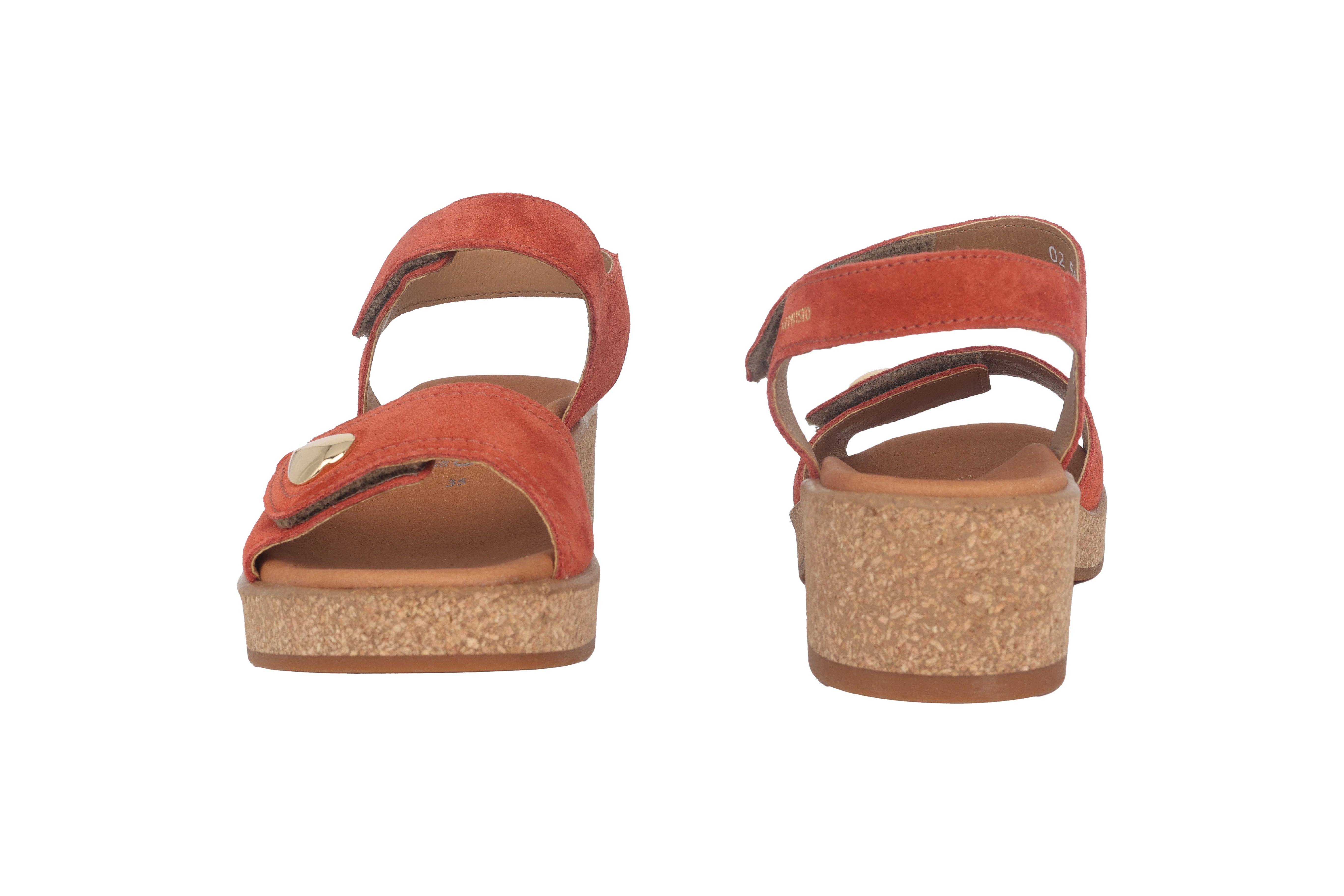 Sandale femme 'Franka' - rouge